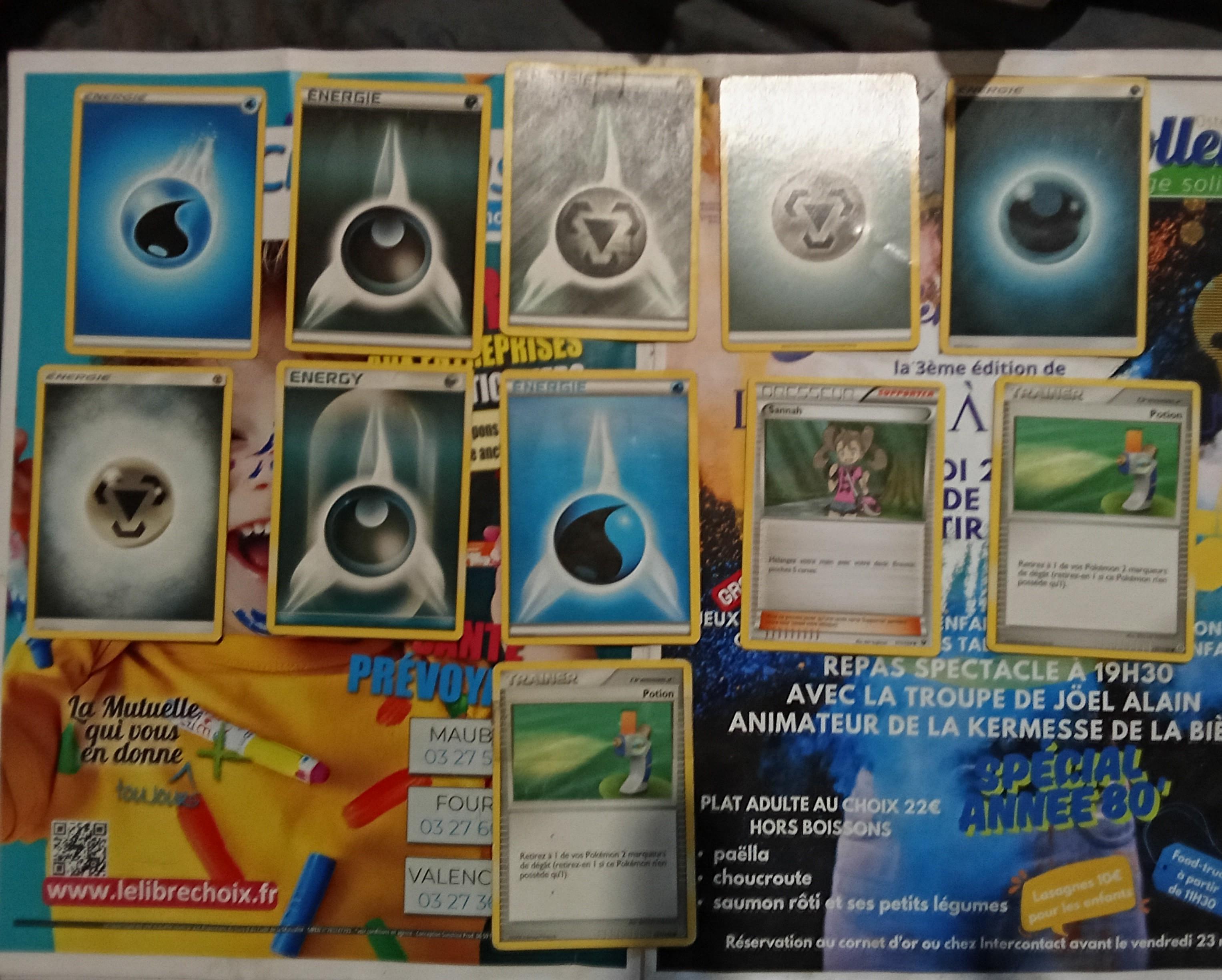 troc de troc lot cartes pokémons réserver ventura image 0