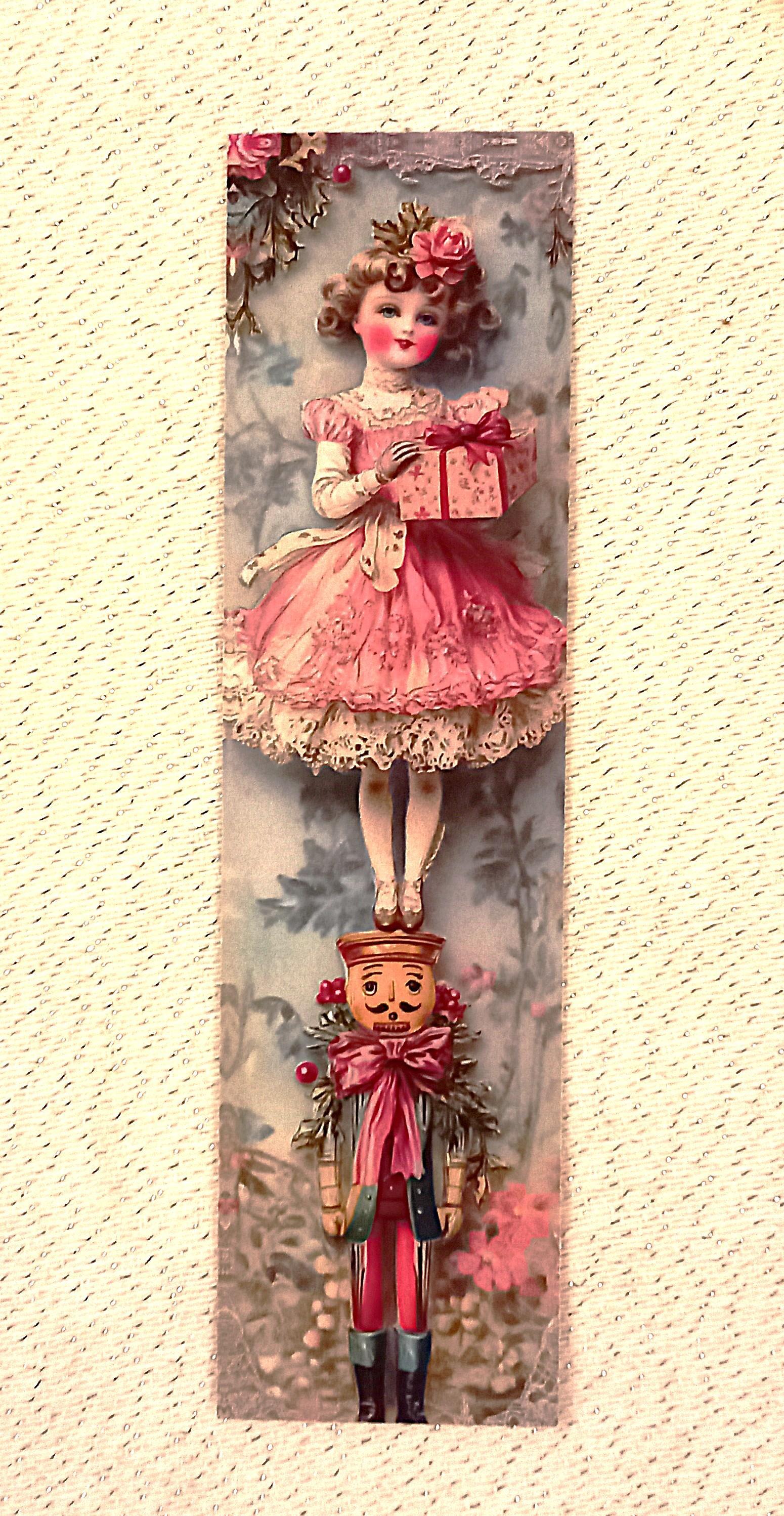 troc de troc marque-page "poupée et casse-noisette". image 0