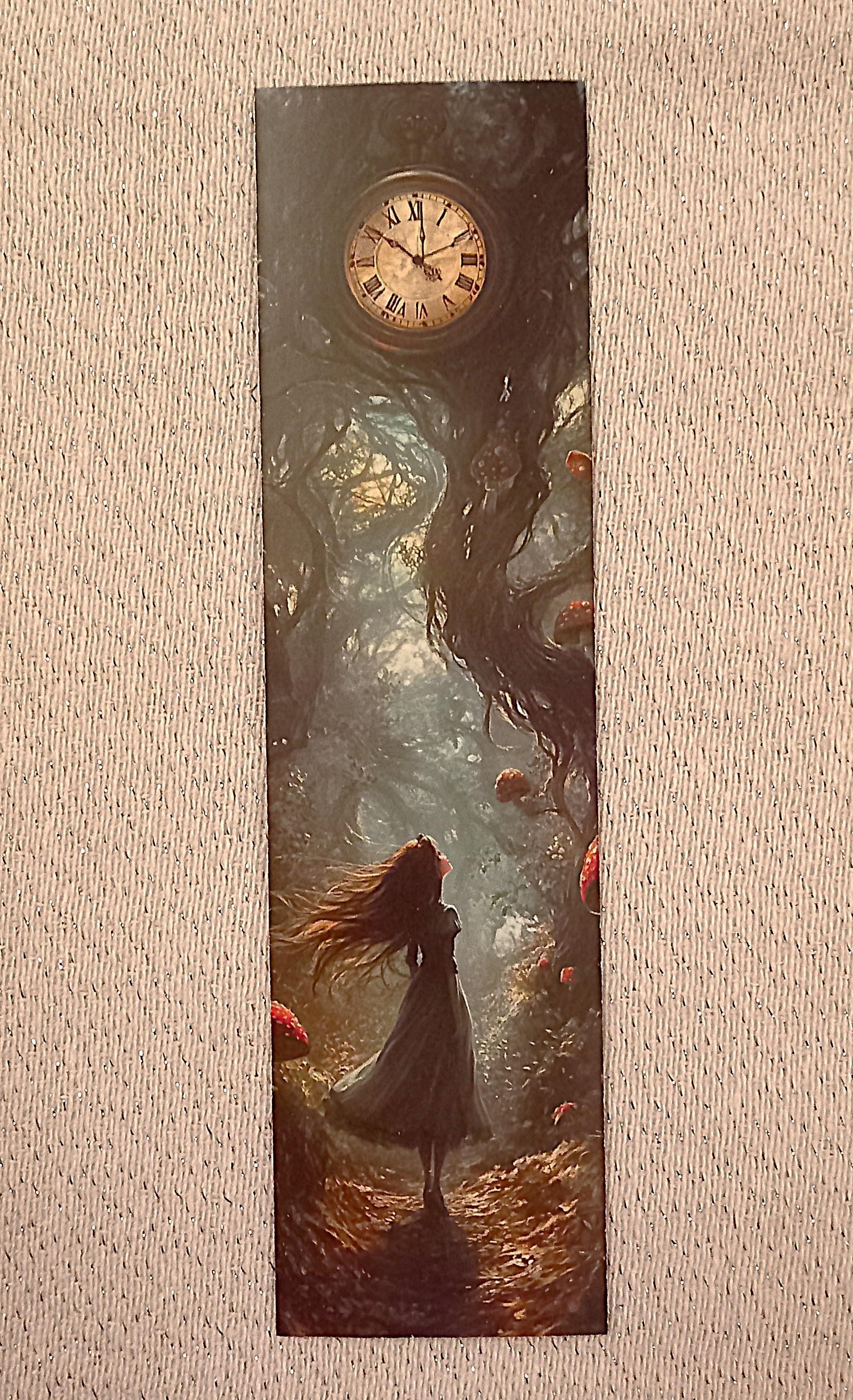 troc de troc marque-page "alice in wonderland". image 0