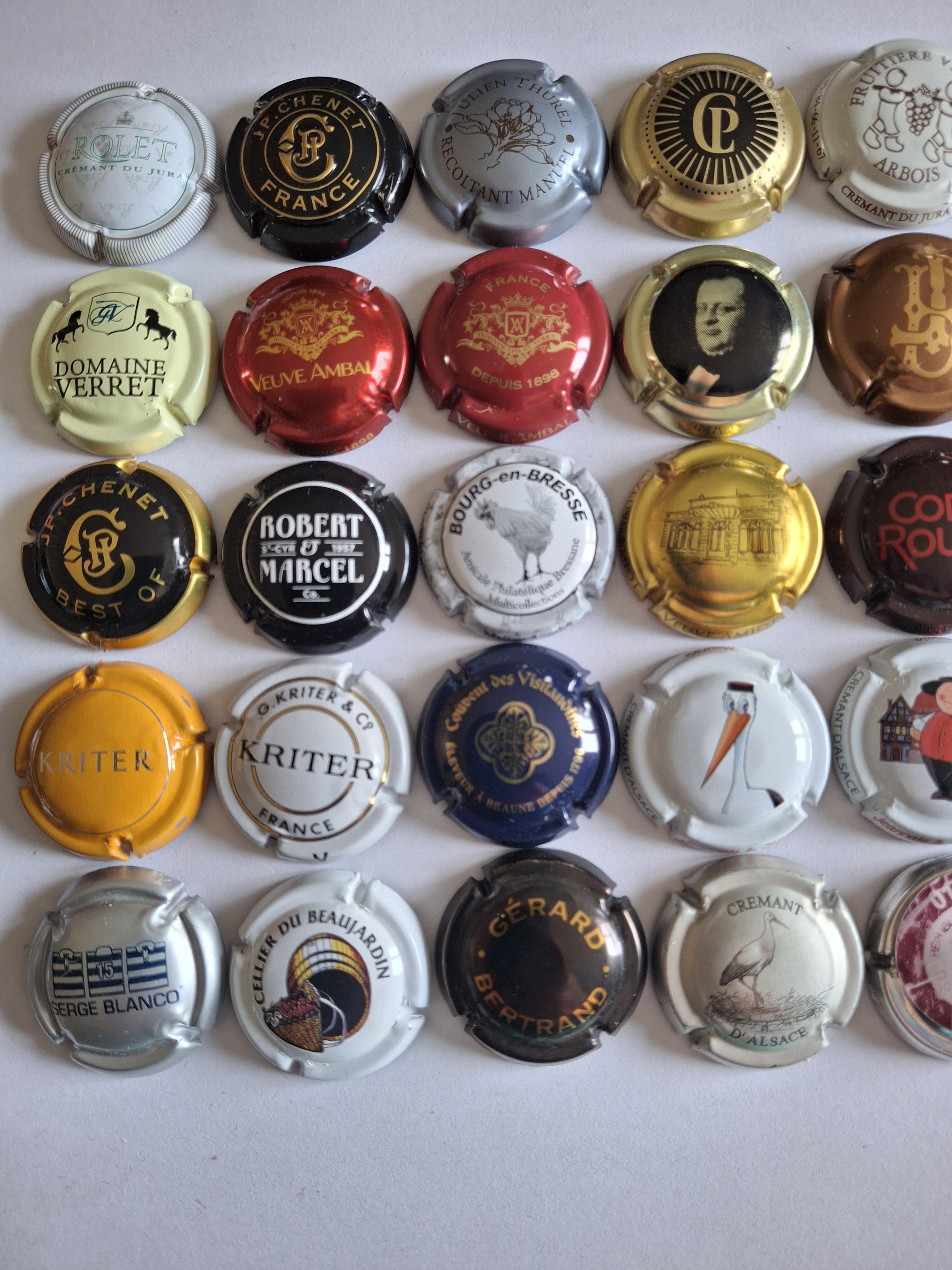troc de troc capsule de cremant mousseux petillant non champagne image 1