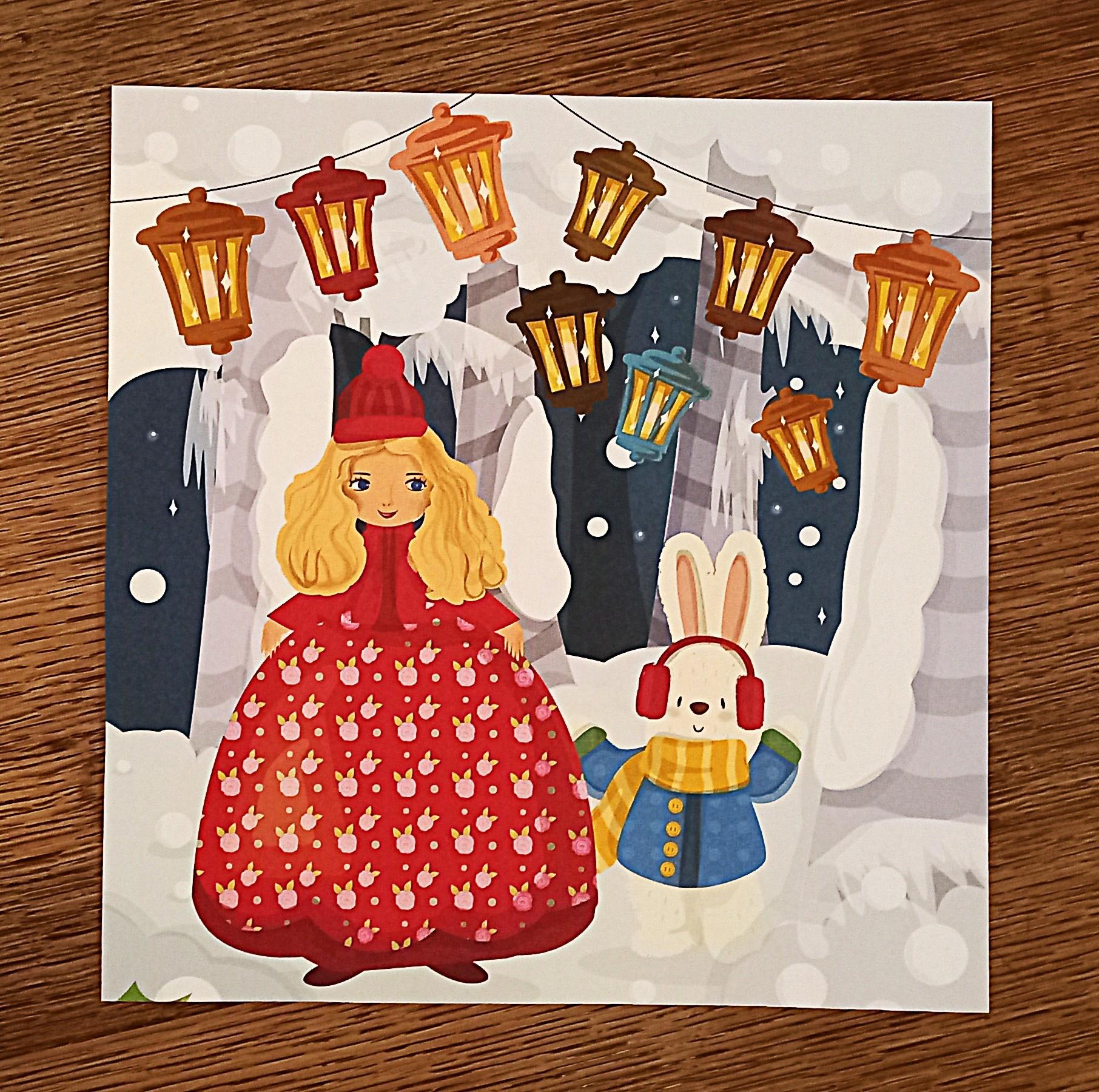 troc de troc affichette "alice au pays des merveilles". image 0