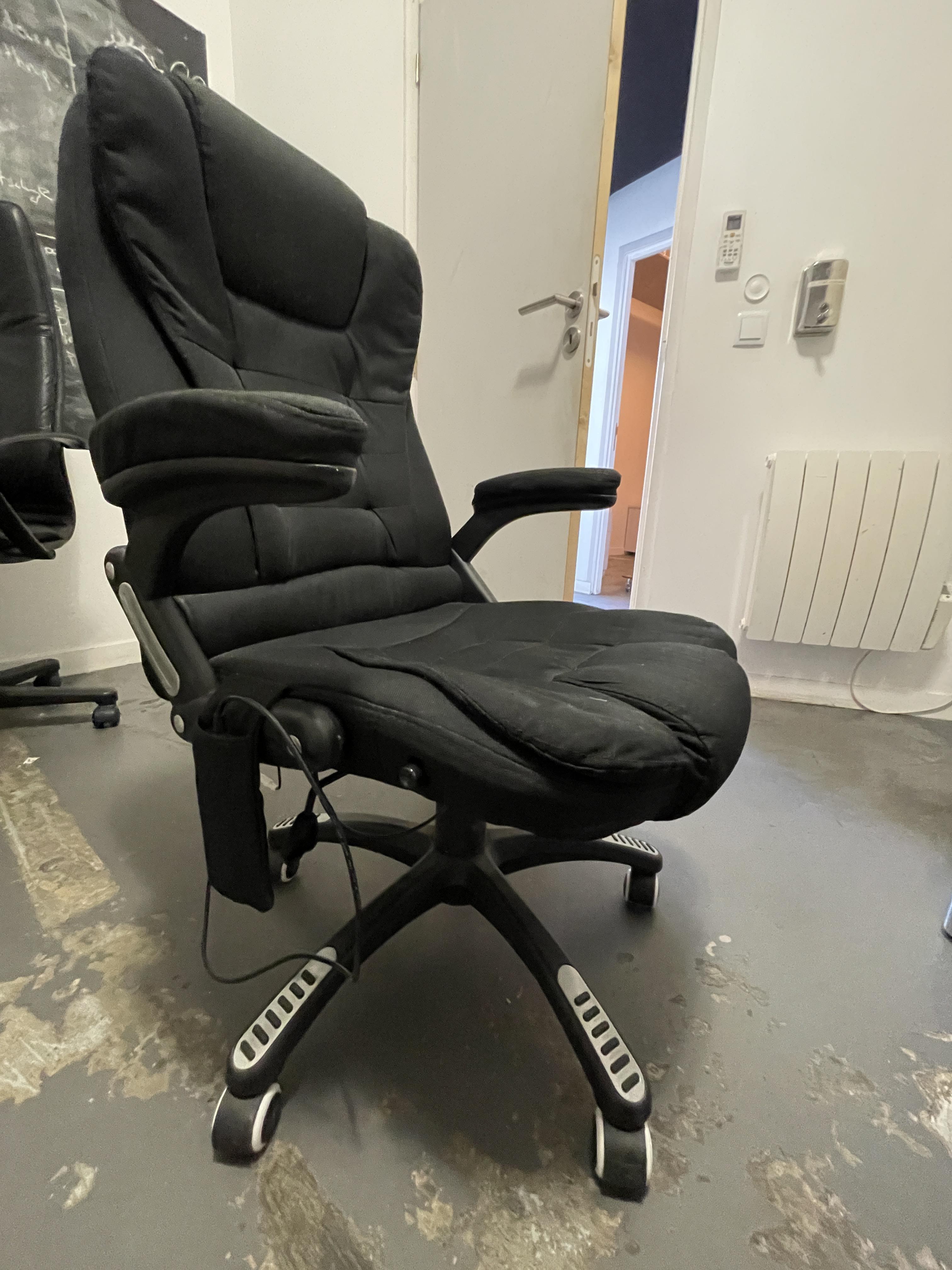 troc de troc chaise de bureau avec massage et chauffage image 0