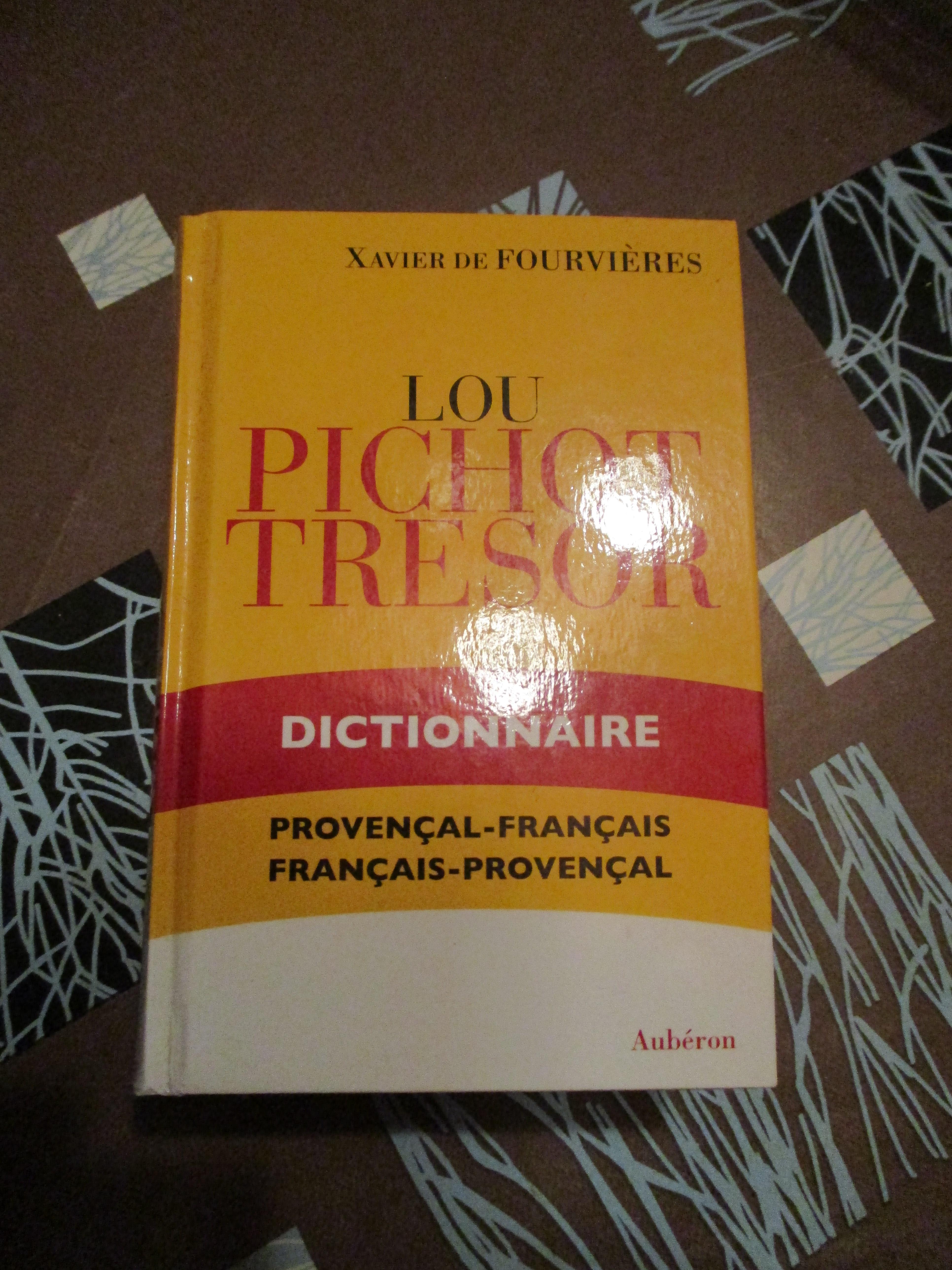 troc de troc lou pichot trésor : dictionnaire provencal image 0