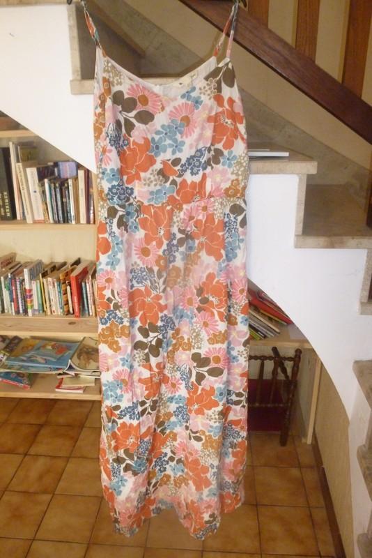 troc de troc belle robe longue fleurie taille 42 image 1