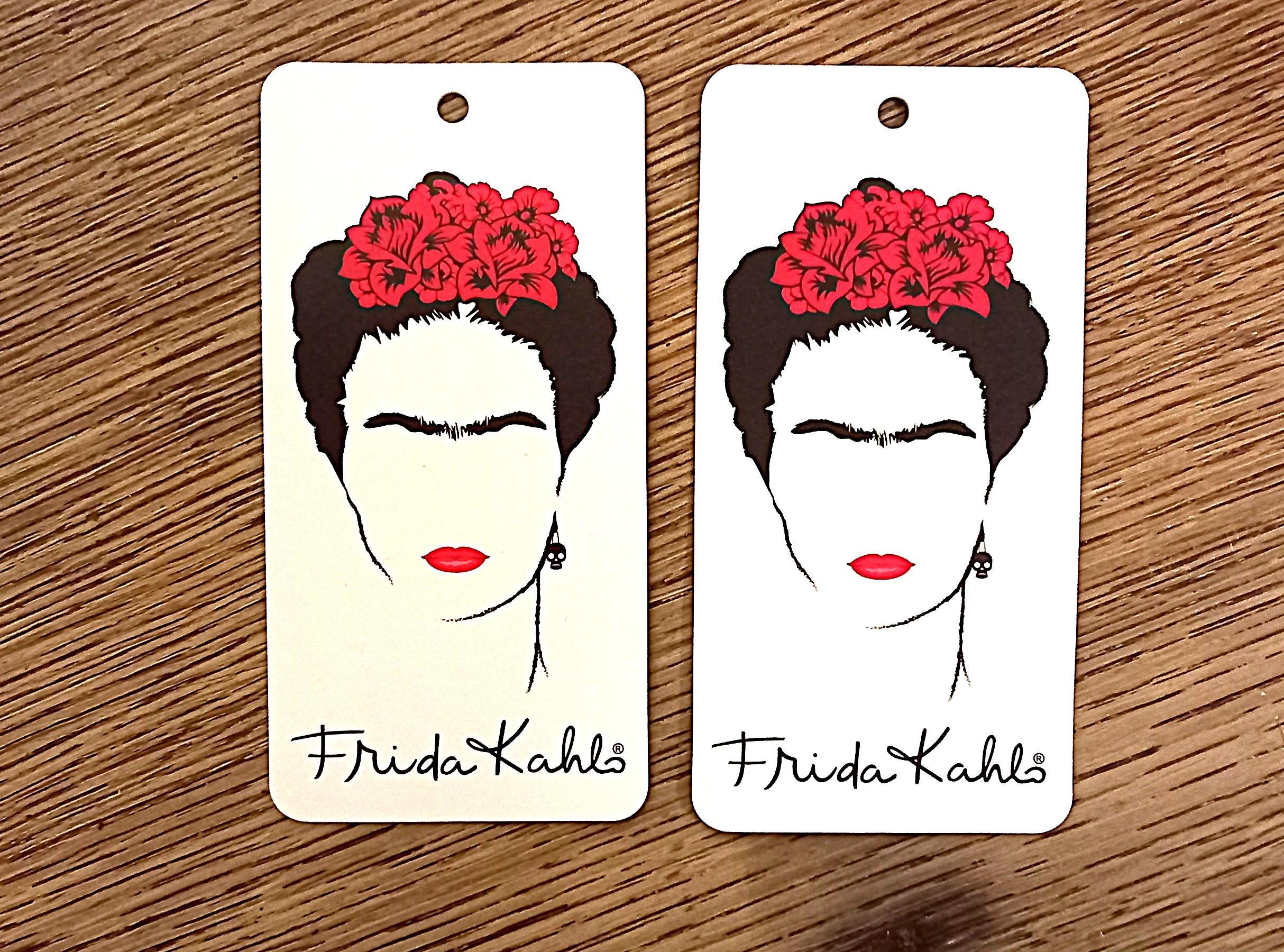 troc de troc 2 étiquettes frida kahlo. image 0