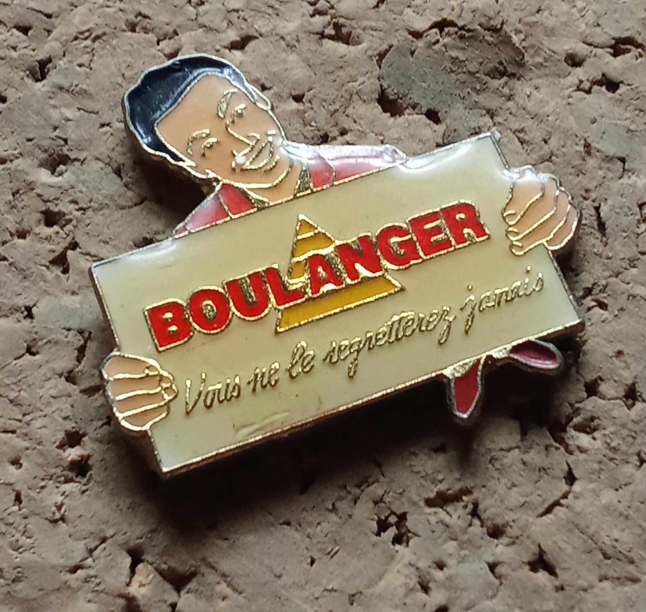 troc de troc pin's boulanger avec attache image 0