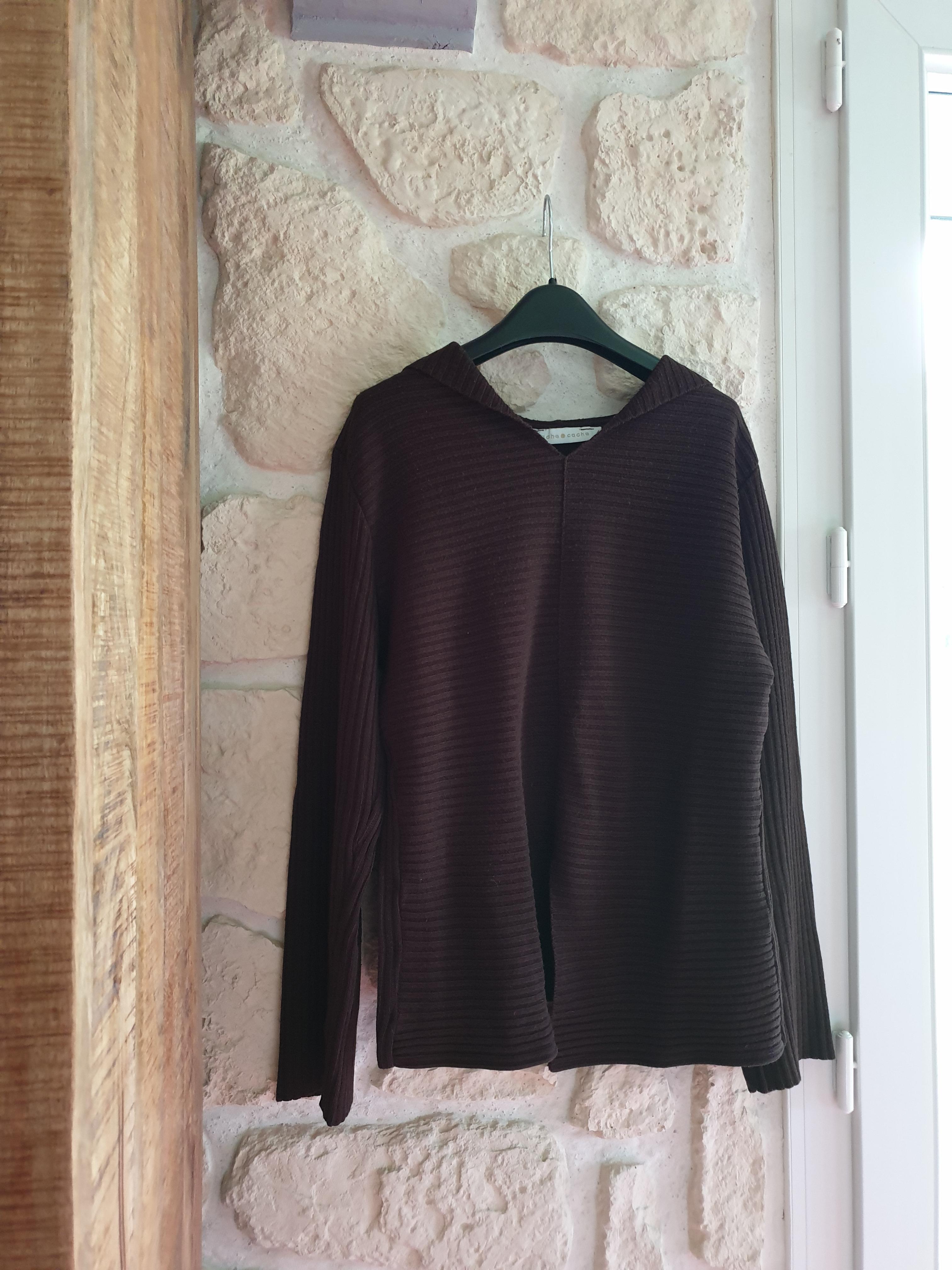troc de troc pull marron t.4 image 0