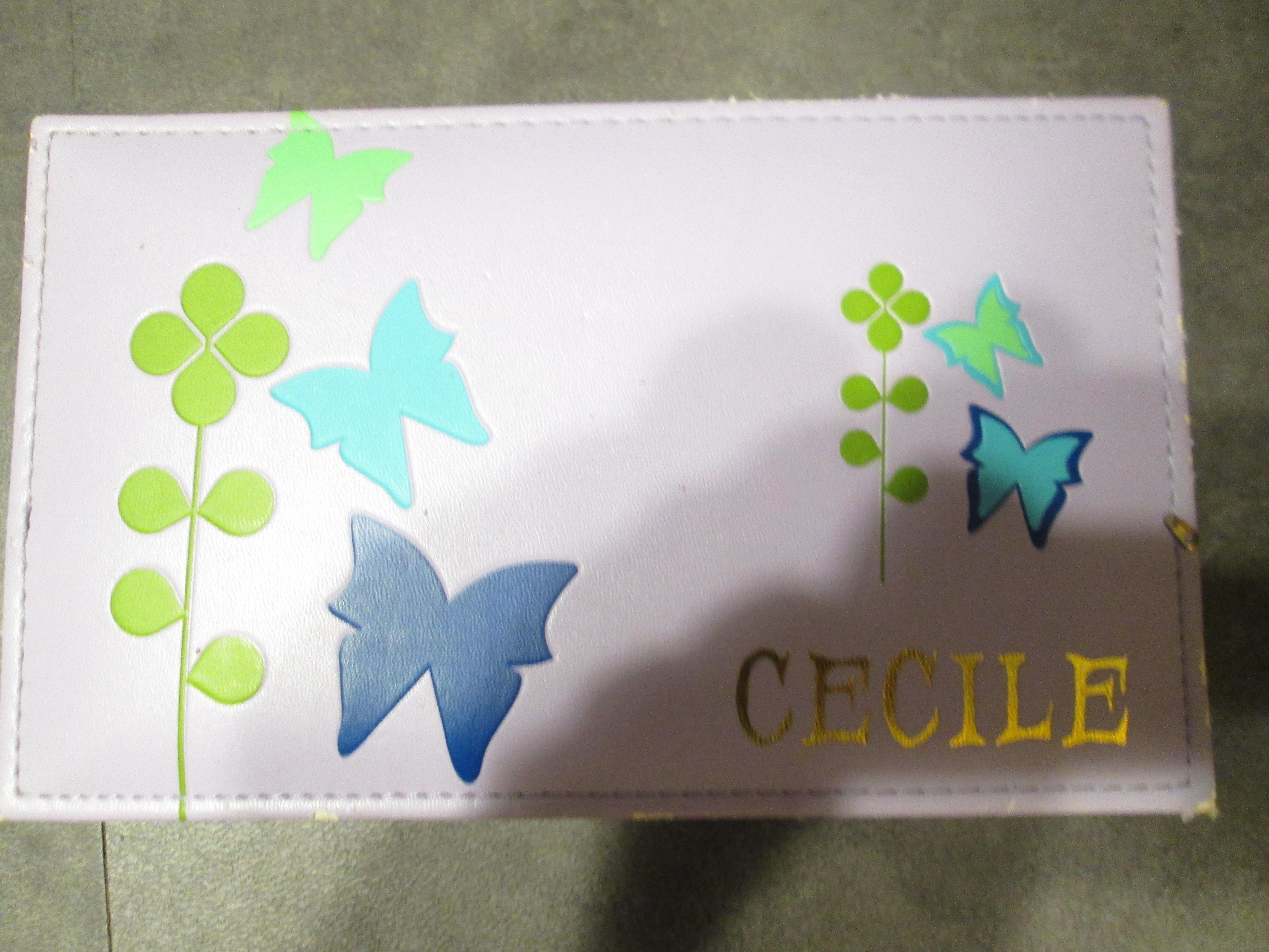 troc de troc reserve boite a bijoux vide un peu griffé sur le bord pour collection image 0
