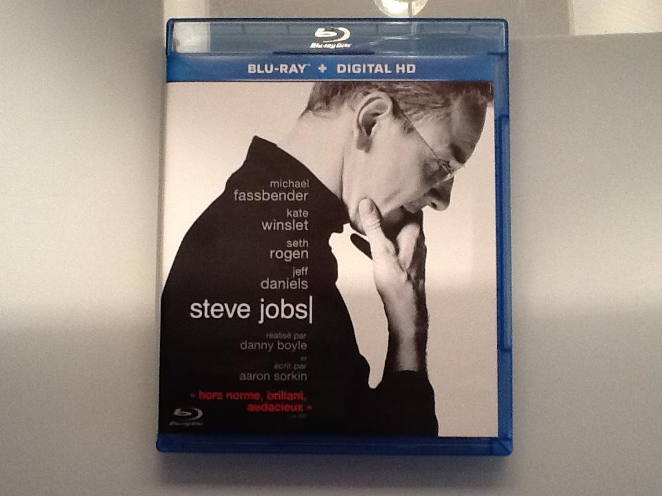 troc de troc steve jobs blu ray comme neuf michael fassbender, kate winslet image 0