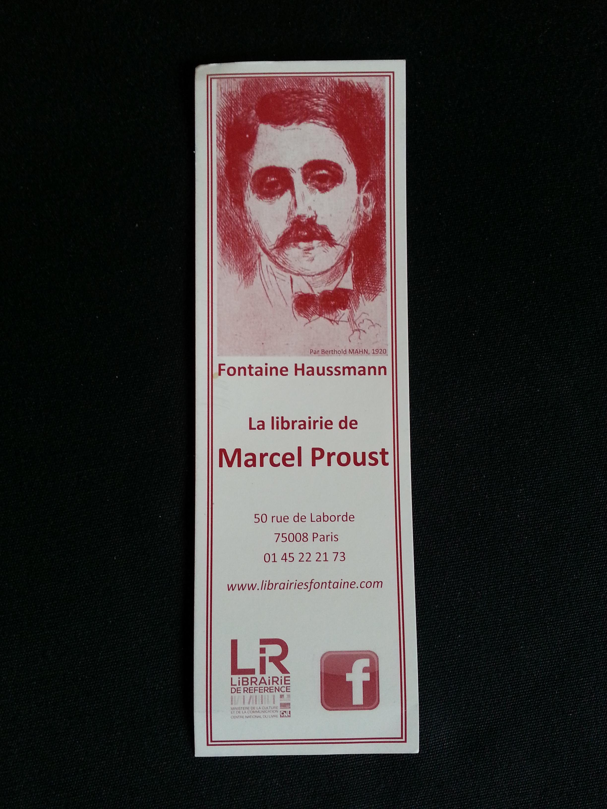 troc de troc marque page marcel proust image 0