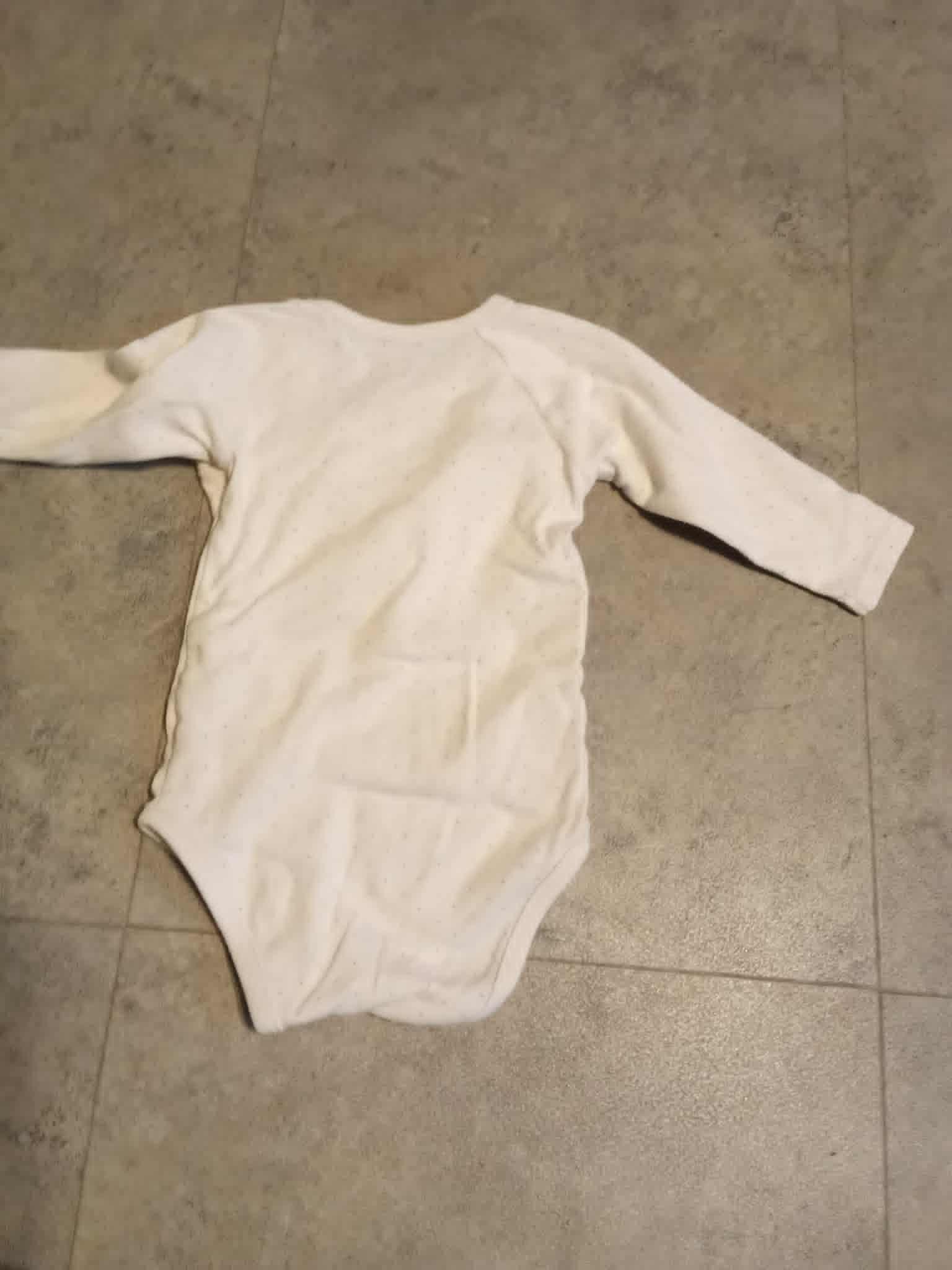 troc de troc body   blanc petit pois 9 mois image 1