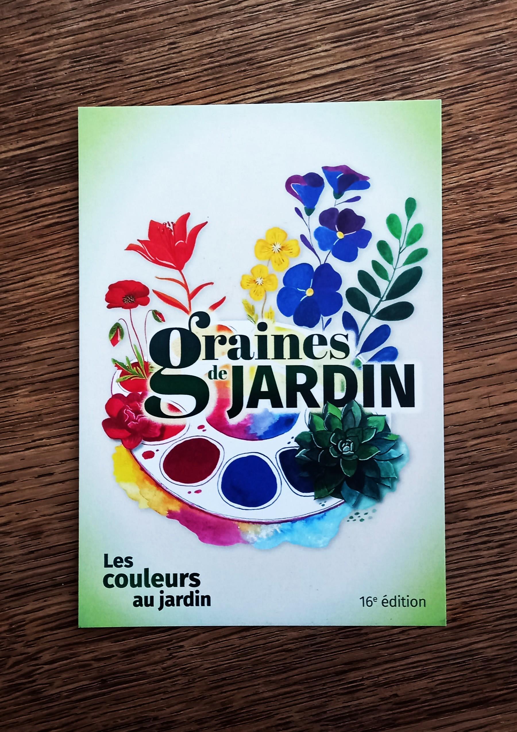 troc de troc carte postale "graines de jardin". image 0