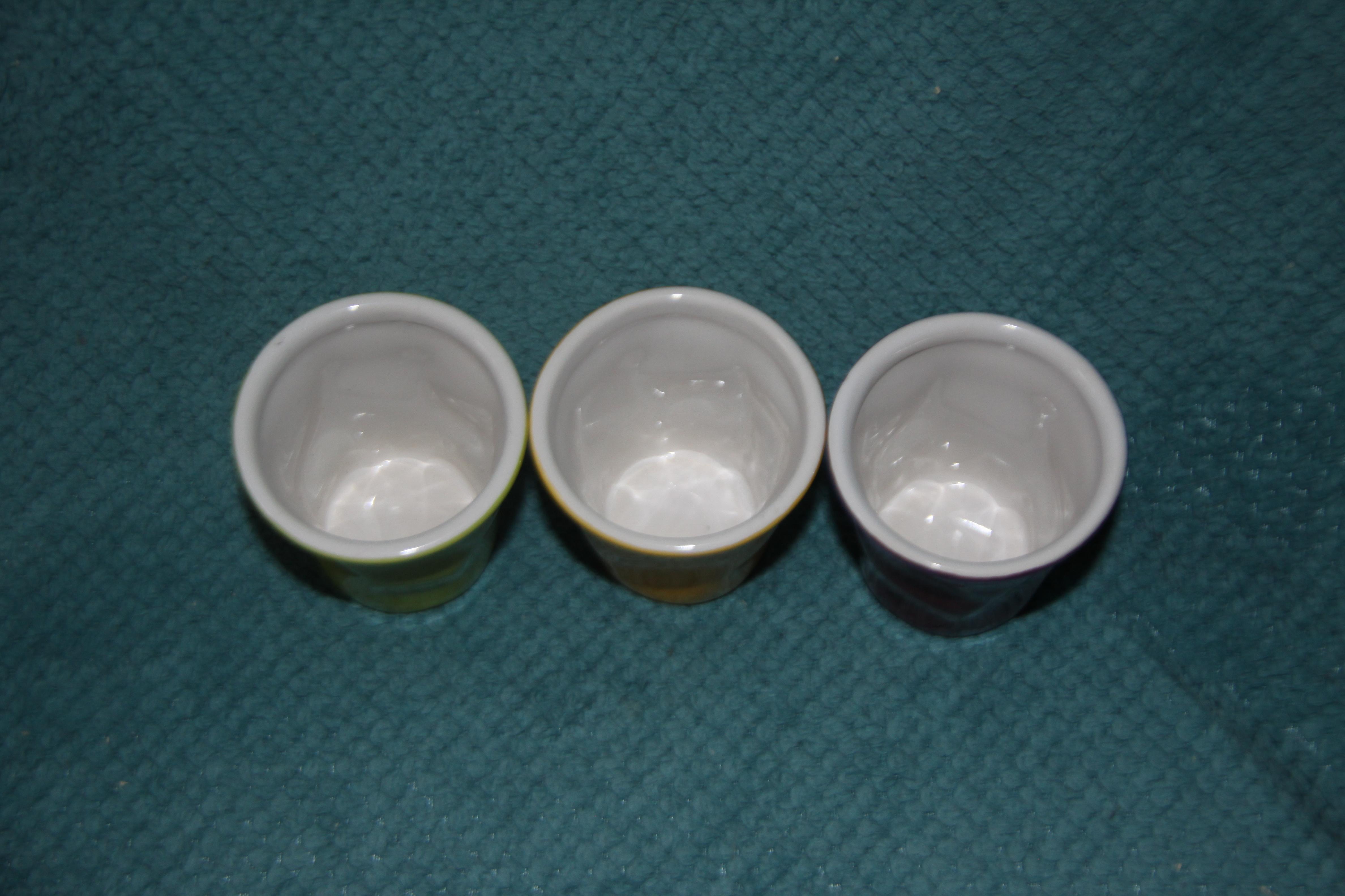 troc de troc lot de 4 tasses à expresso (café) image 1