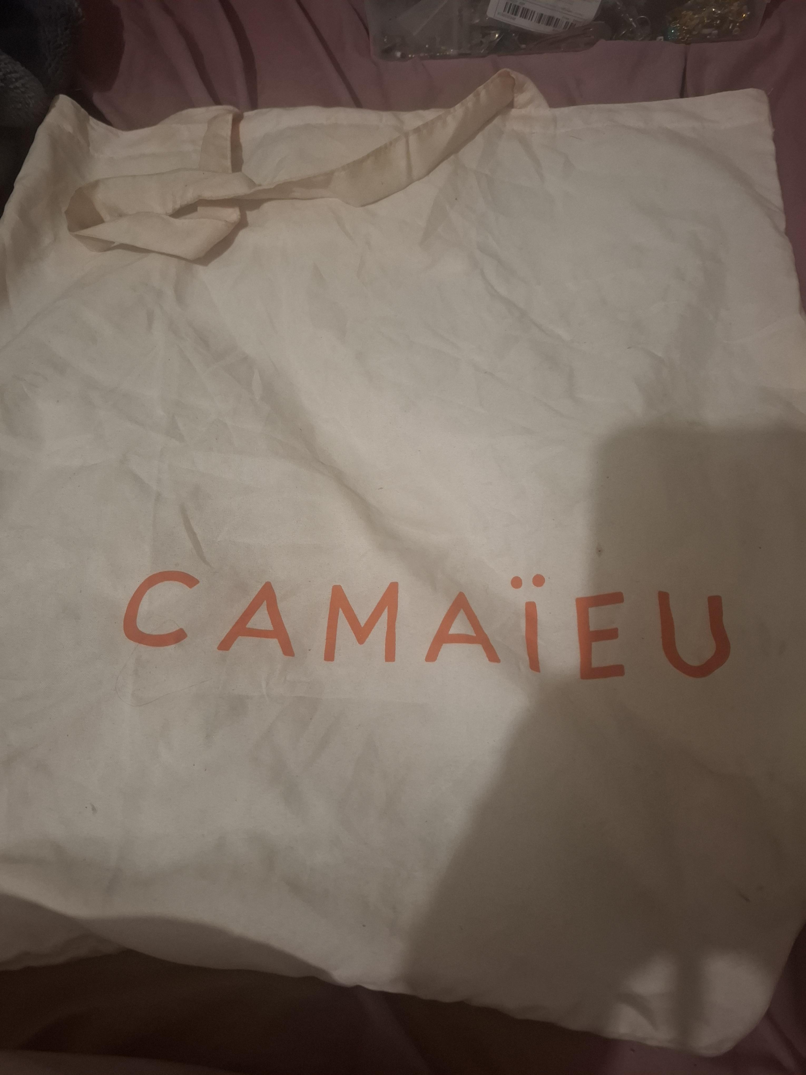 troc de troc sac camaieu pliable image 0