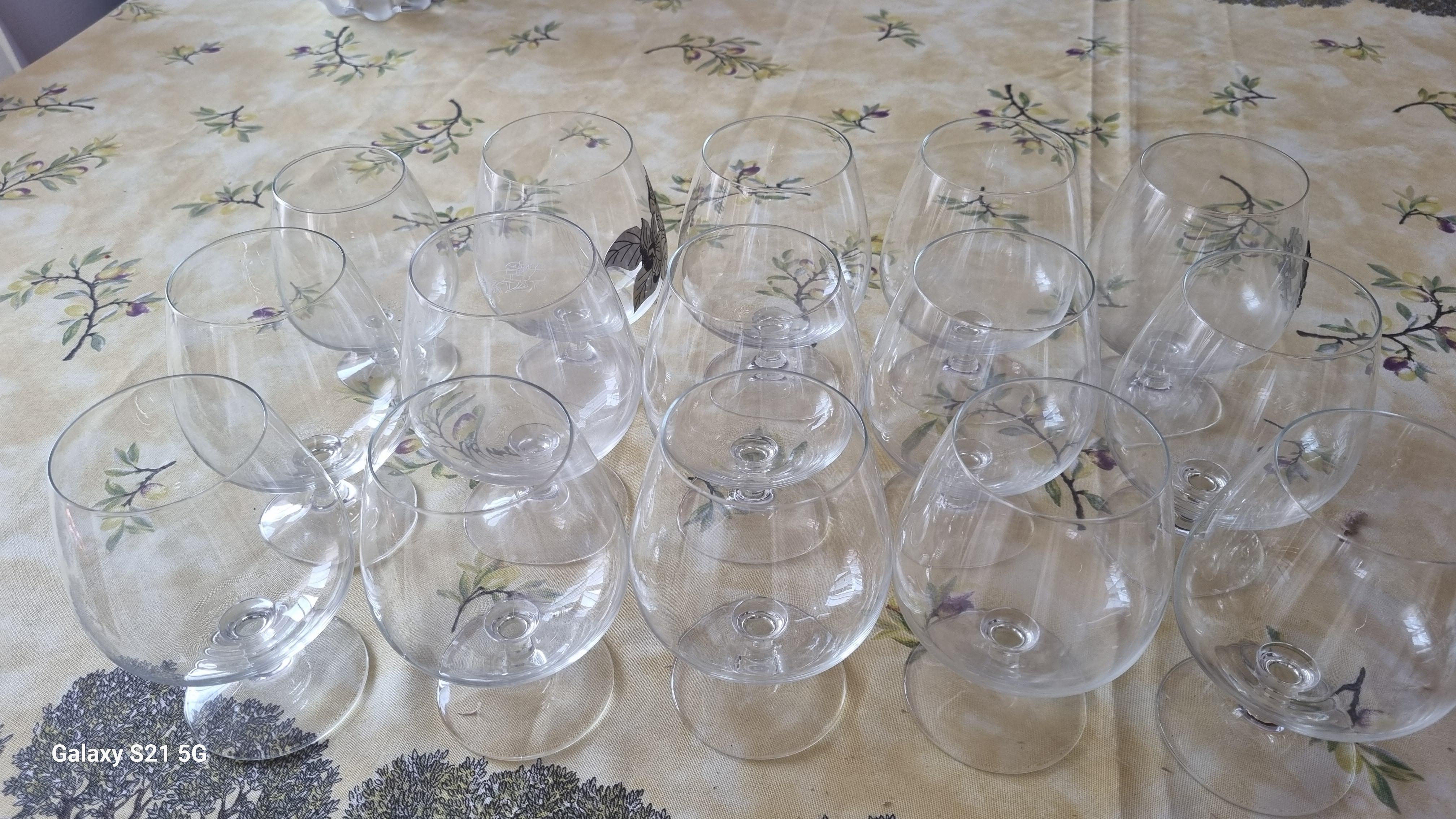 troc de troc 14 verres  à cognac image 1