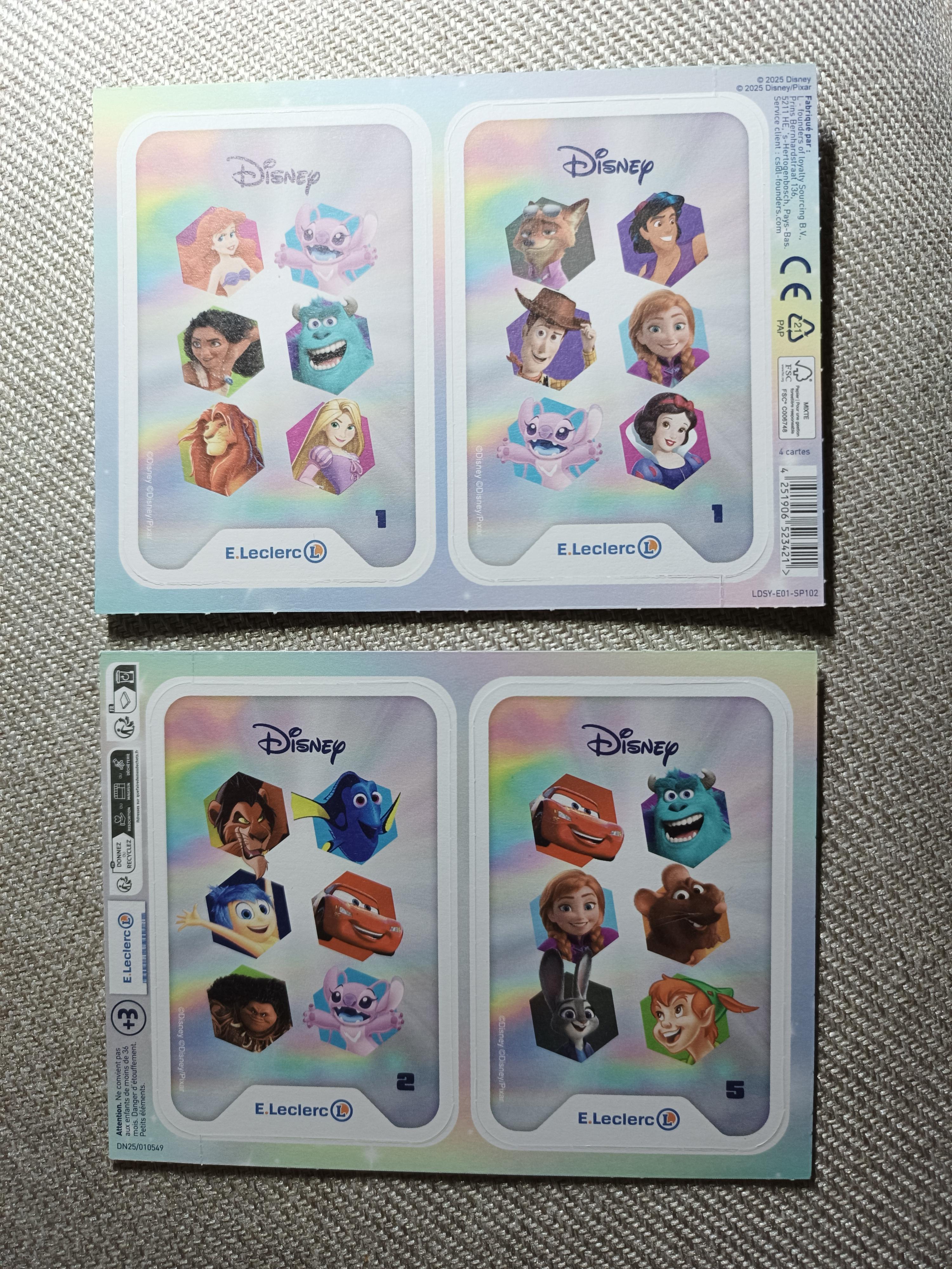 troc de troc cartes disney image 1