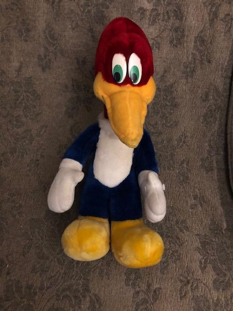 troc de troc peluche woody wood pecker vintage 35cm approx. image 0