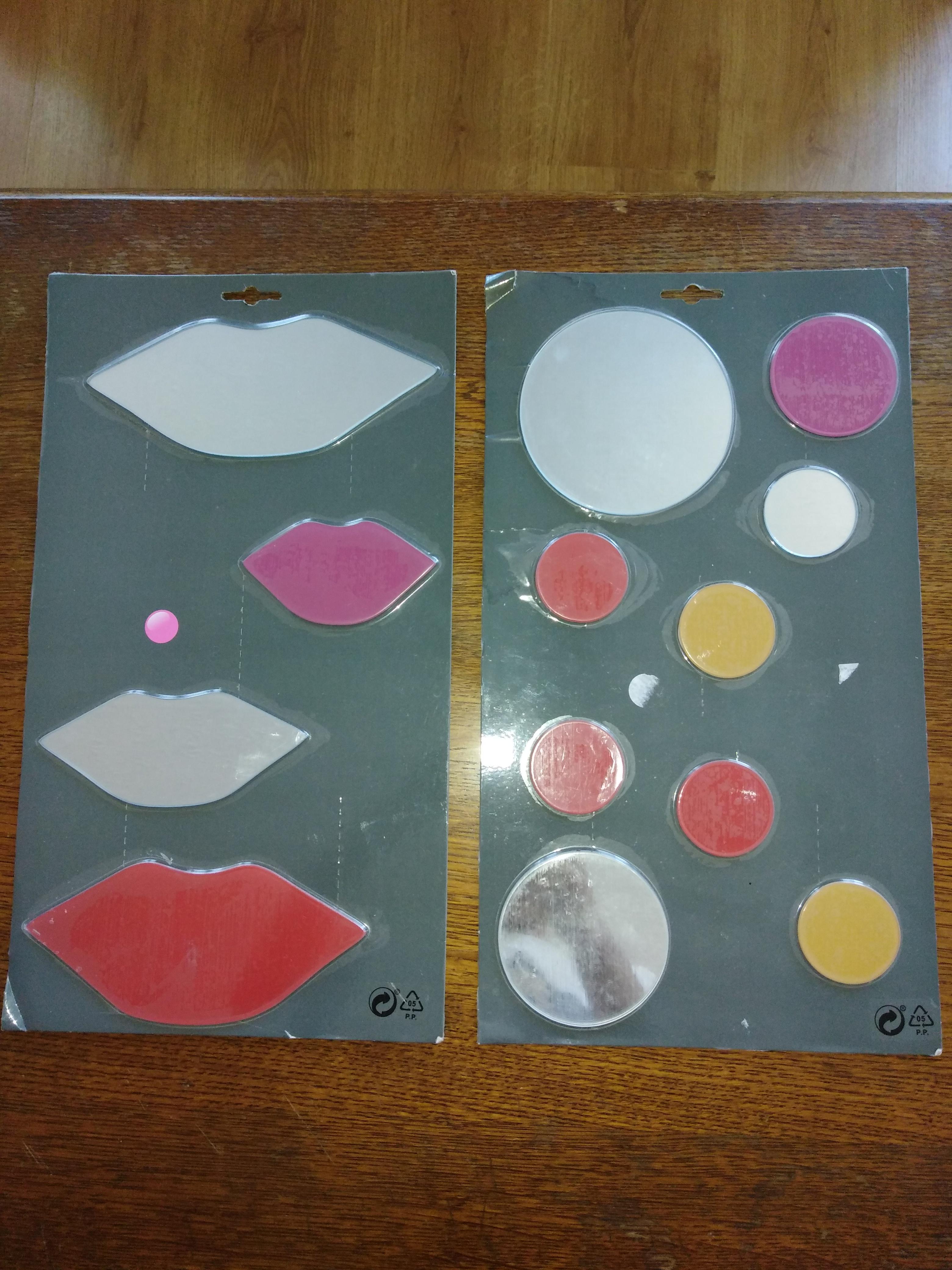 troc de troc 2 set de miroirs autocollants. image 2