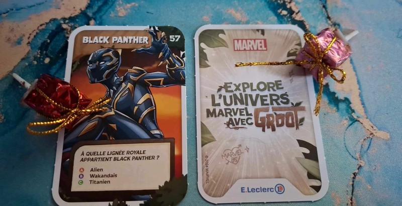 troc de troc carte marvel black panther n°57 leclerc 2024 image 0