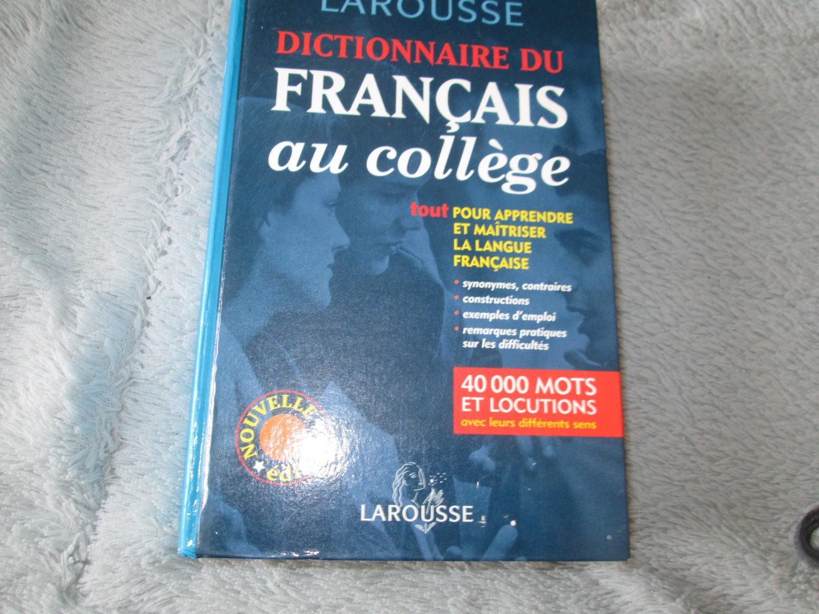 troc de troc dictionnaire du français au collége   larousse 2 kilo image 0
