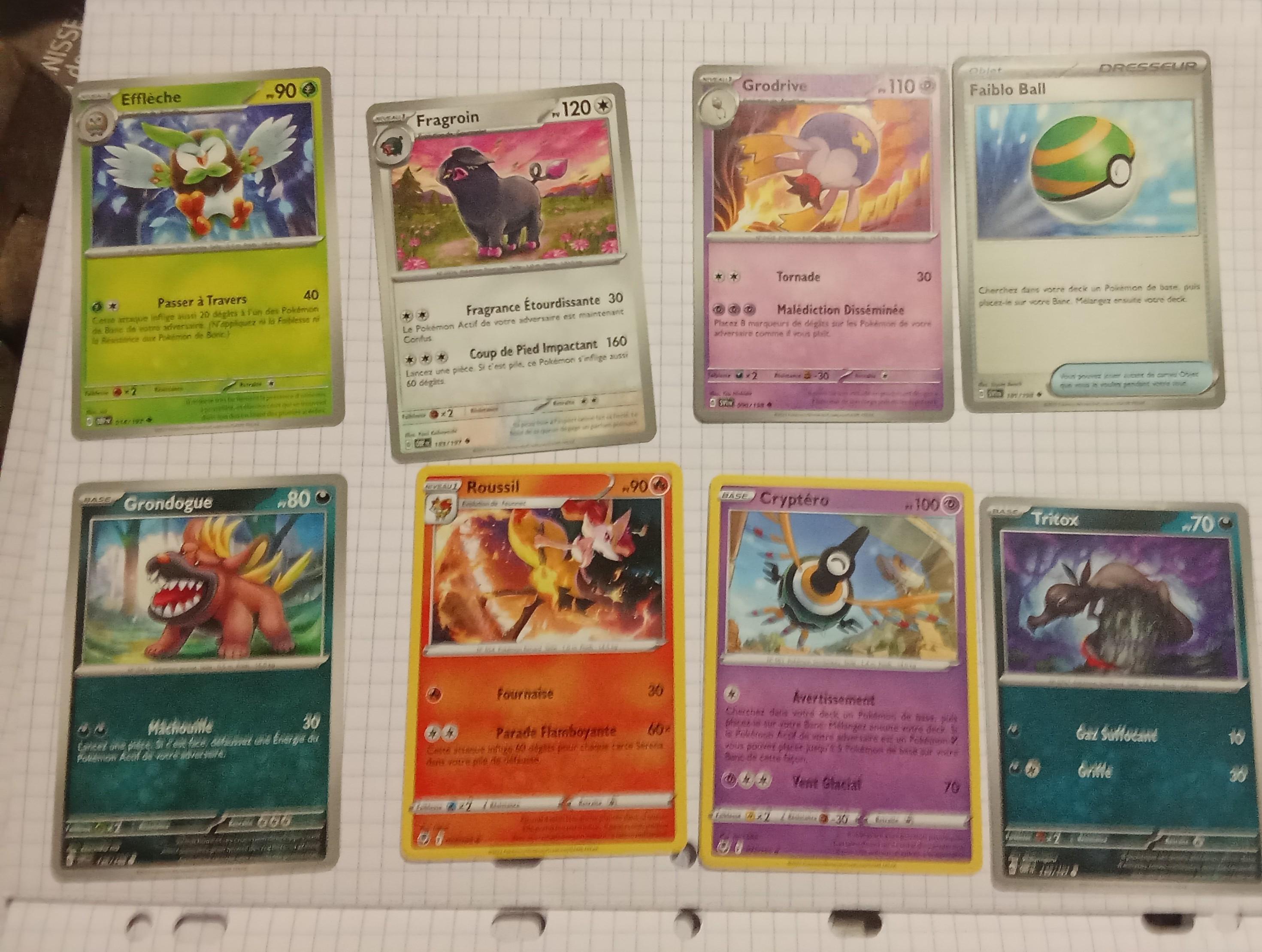 troc de troc lot cartes pokémon réserver ventura image 2
