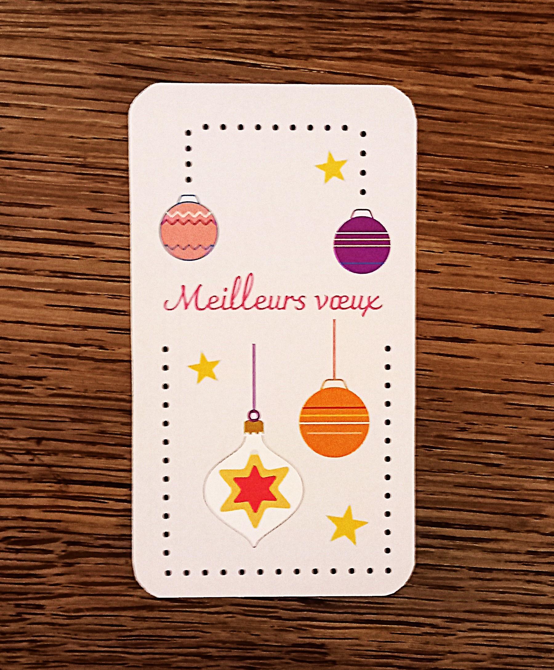 troc de troc petite carte "meilleurs voeux". image 0