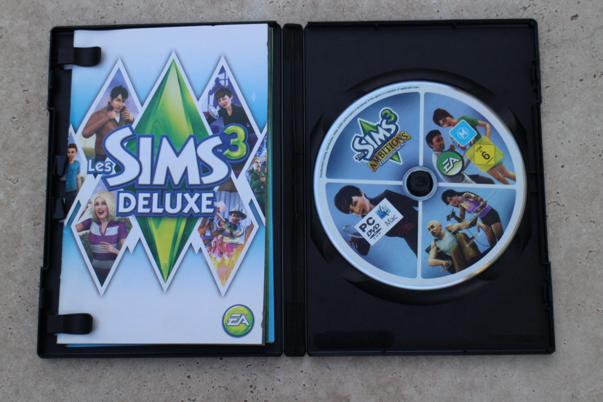 troc de troc jeu sims 3 deluxe pc image 1