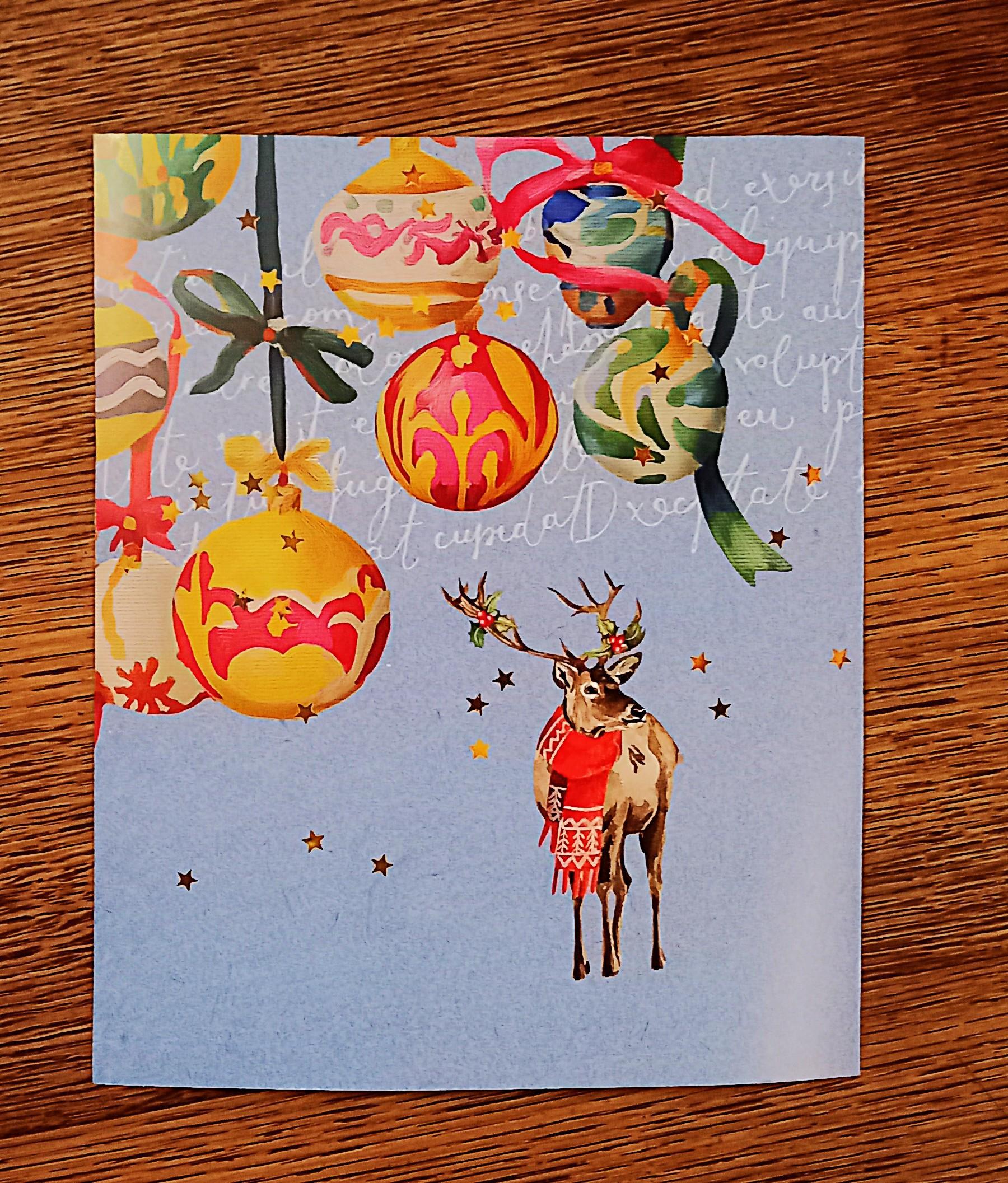 troc de troc grande carte "merry christmas". image 1