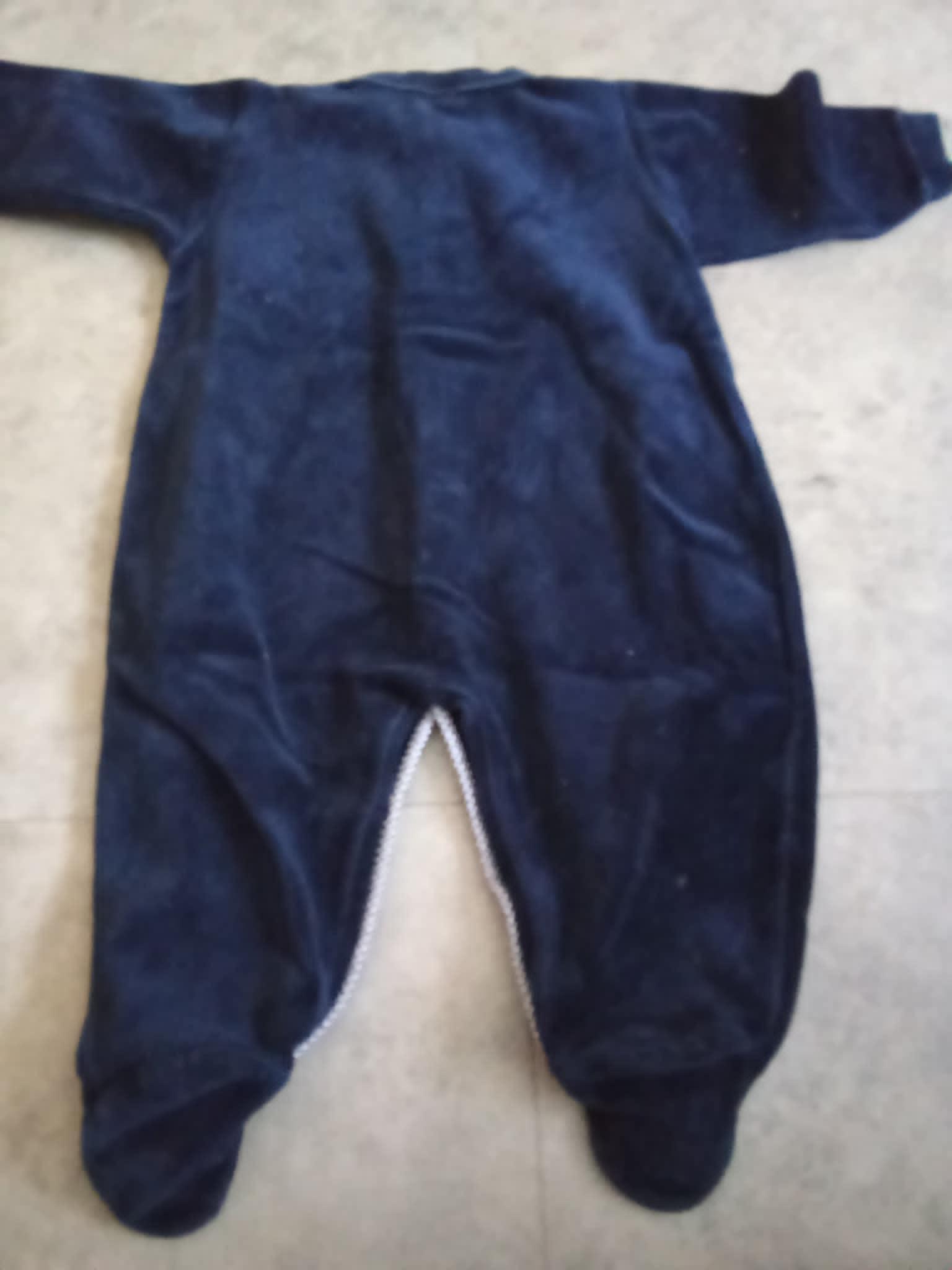 troc de troc pyjama bleu marine   1 an  tex image 1