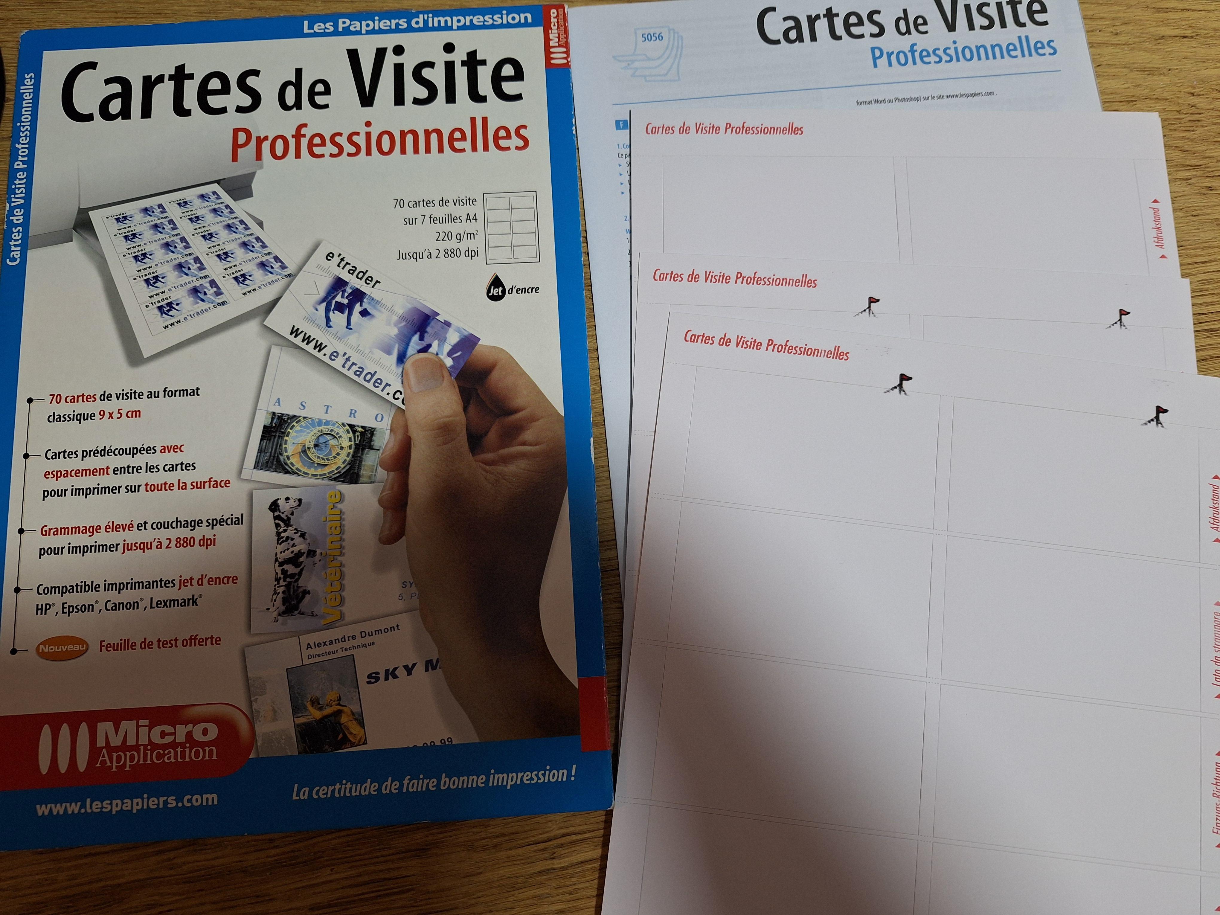 troc de troc micro application - cartes de visite professionnelles image 0