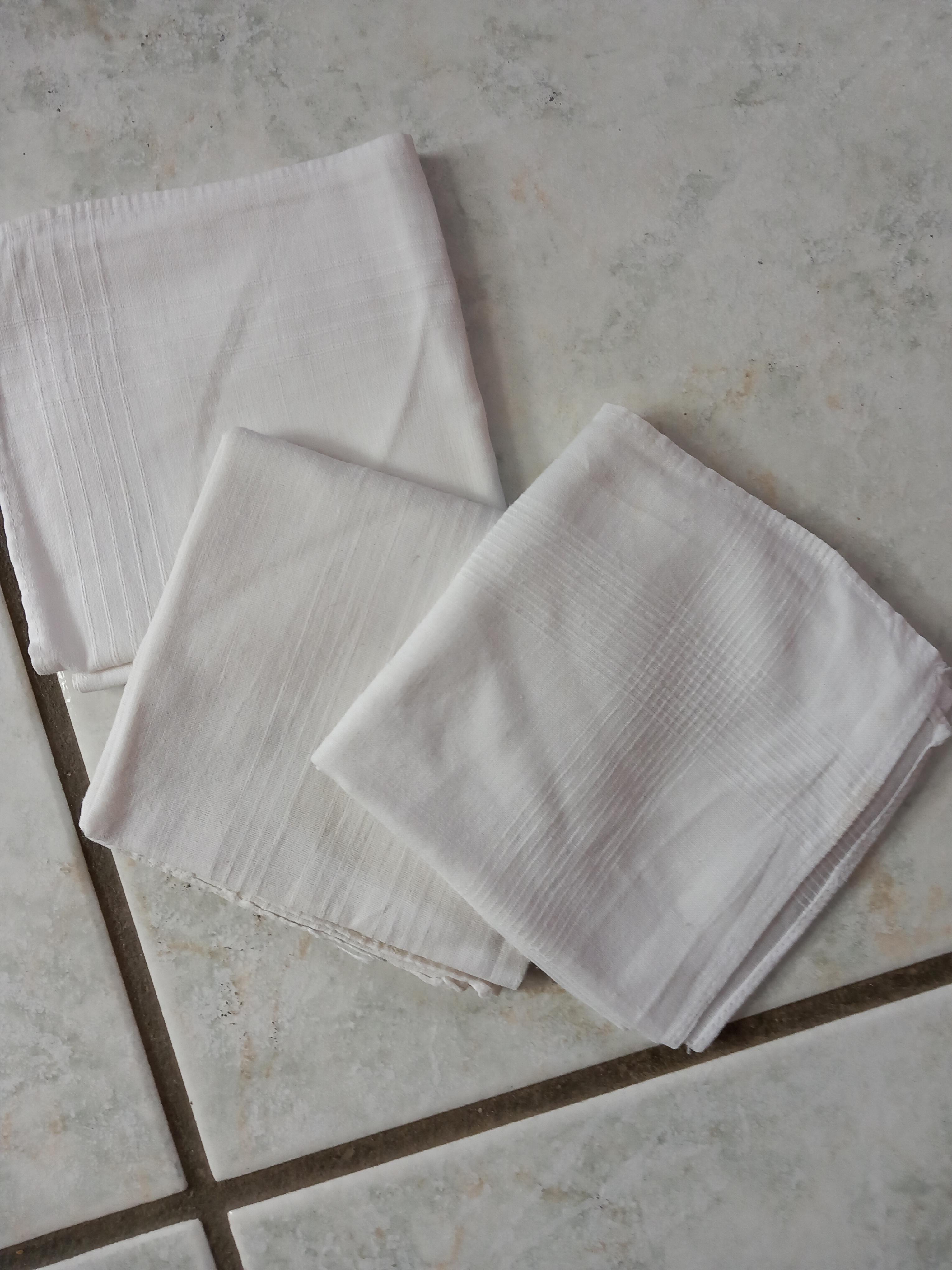 troc de troc lot de 3 mouchoirs blancs anciens fdp compris image 0