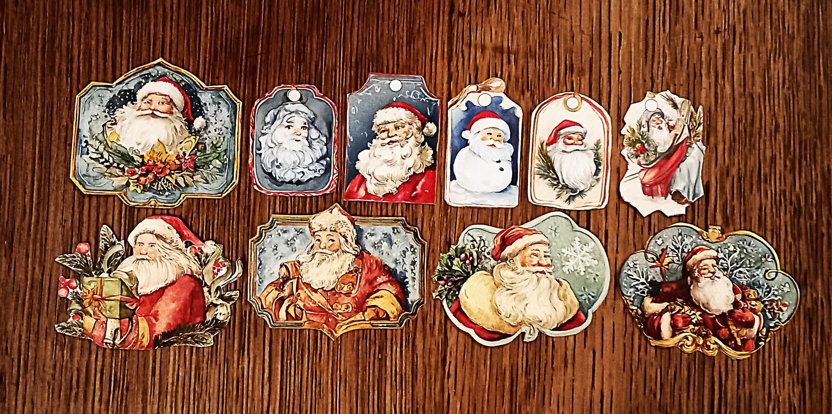 troc de troc etiquettes "père noël". image 0