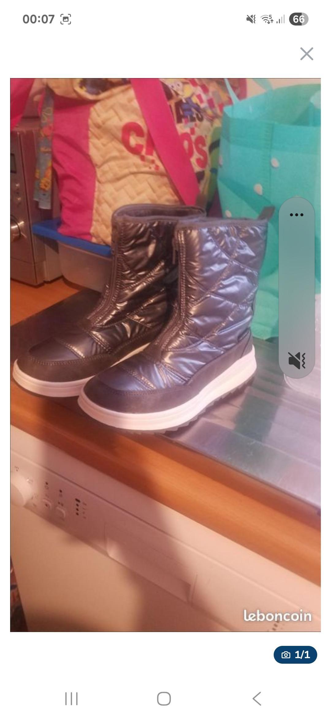 troc de troc bottines hiver  38   neuves image 0