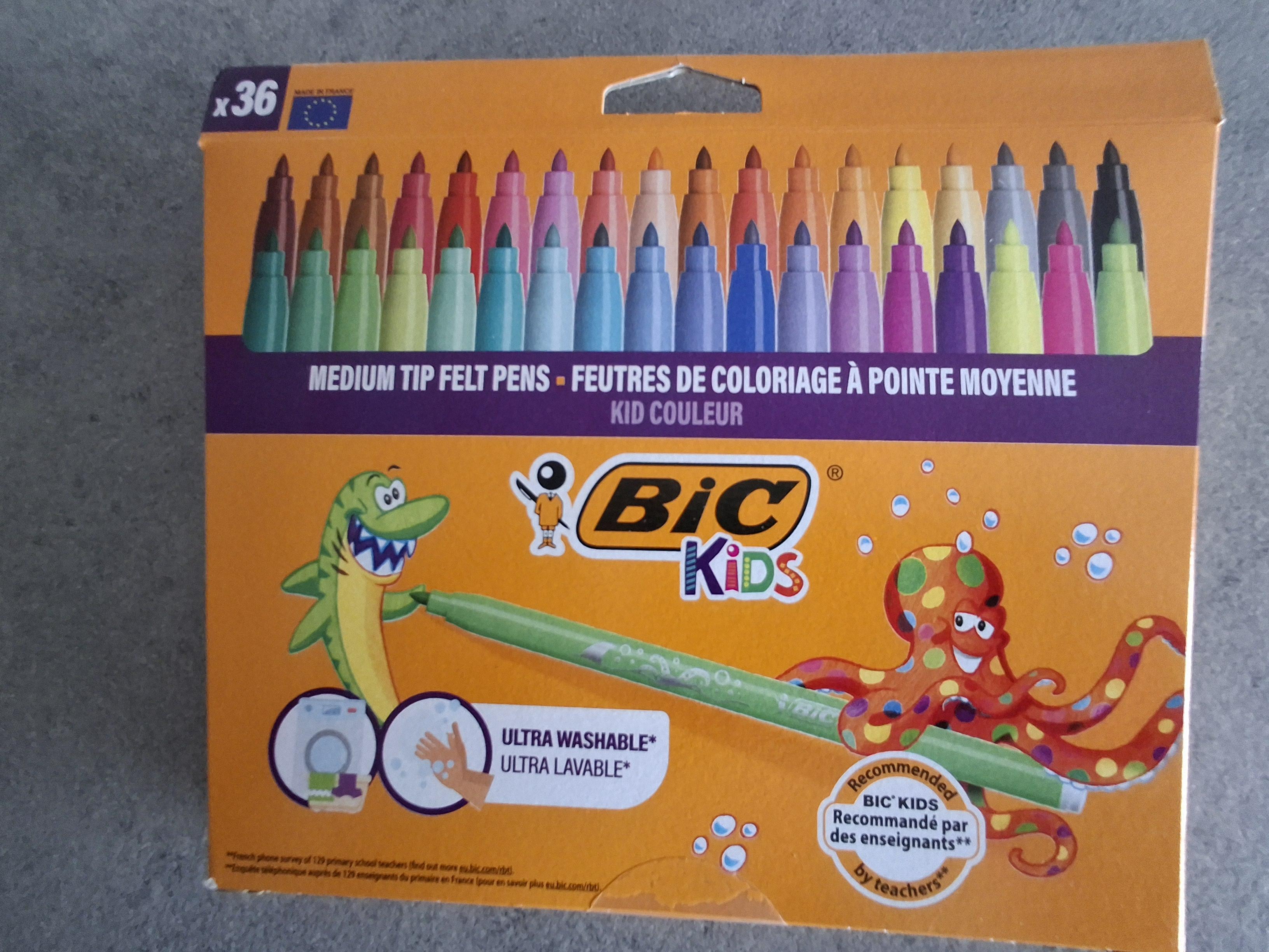 troc de troc feutres de coloriage 36 pieces image 0