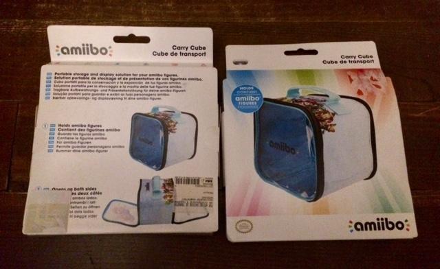 troc de troc neuf: lot 2 cubes étuis transport pour figurines amiibo image 2