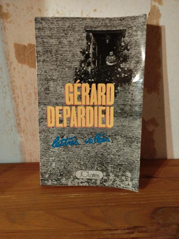 troc de troc livre gérard depardieu - lettres volées image 0