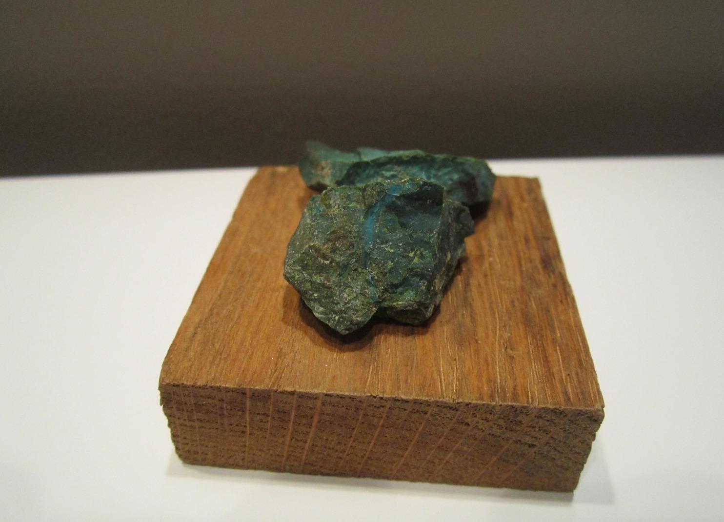 troc de troc pierre de collection crysocolle (minéraux) socle 5 x 5 cm image 2