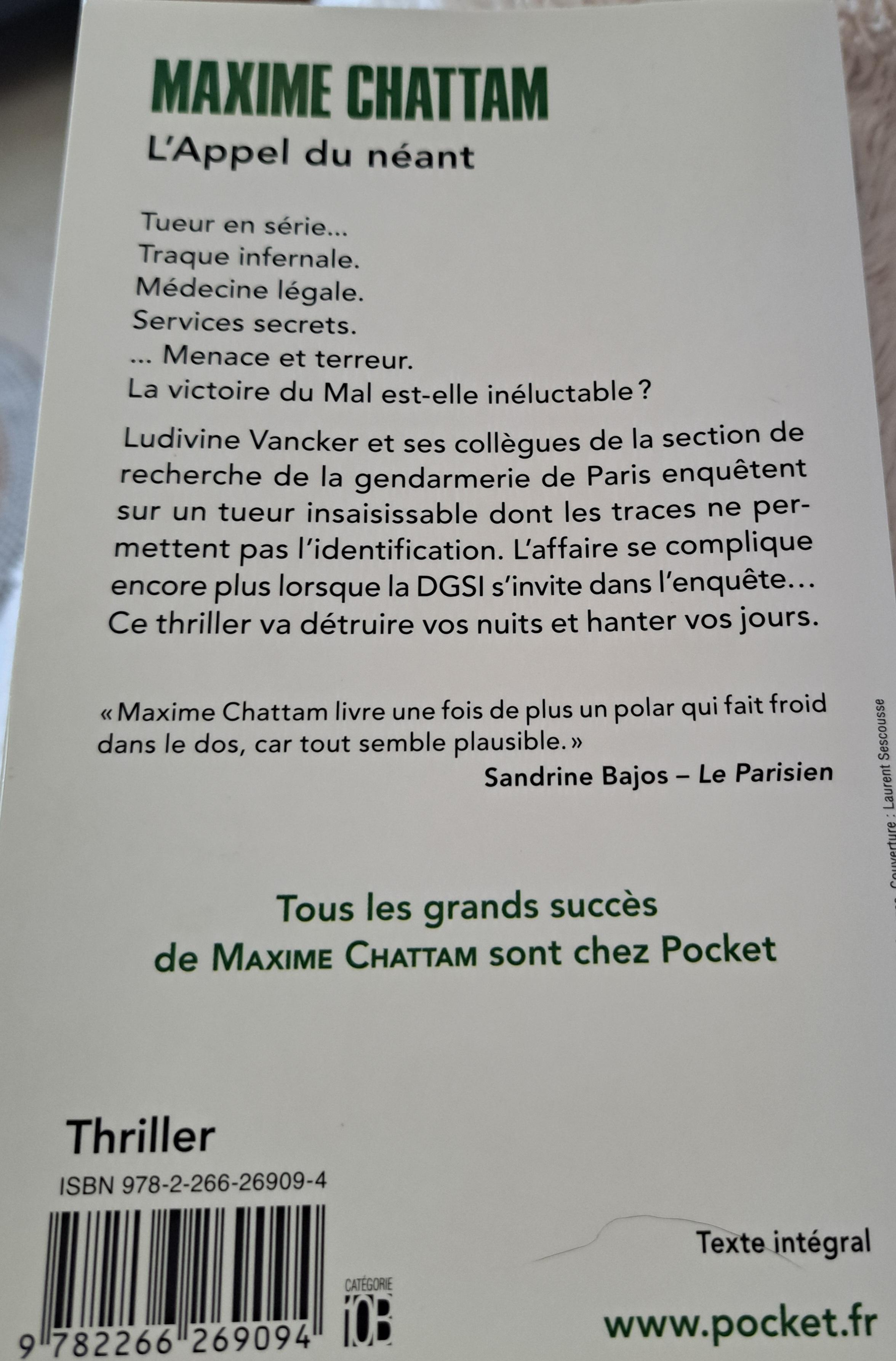 troc de troc l'appel du néant de maxime chattam image 1