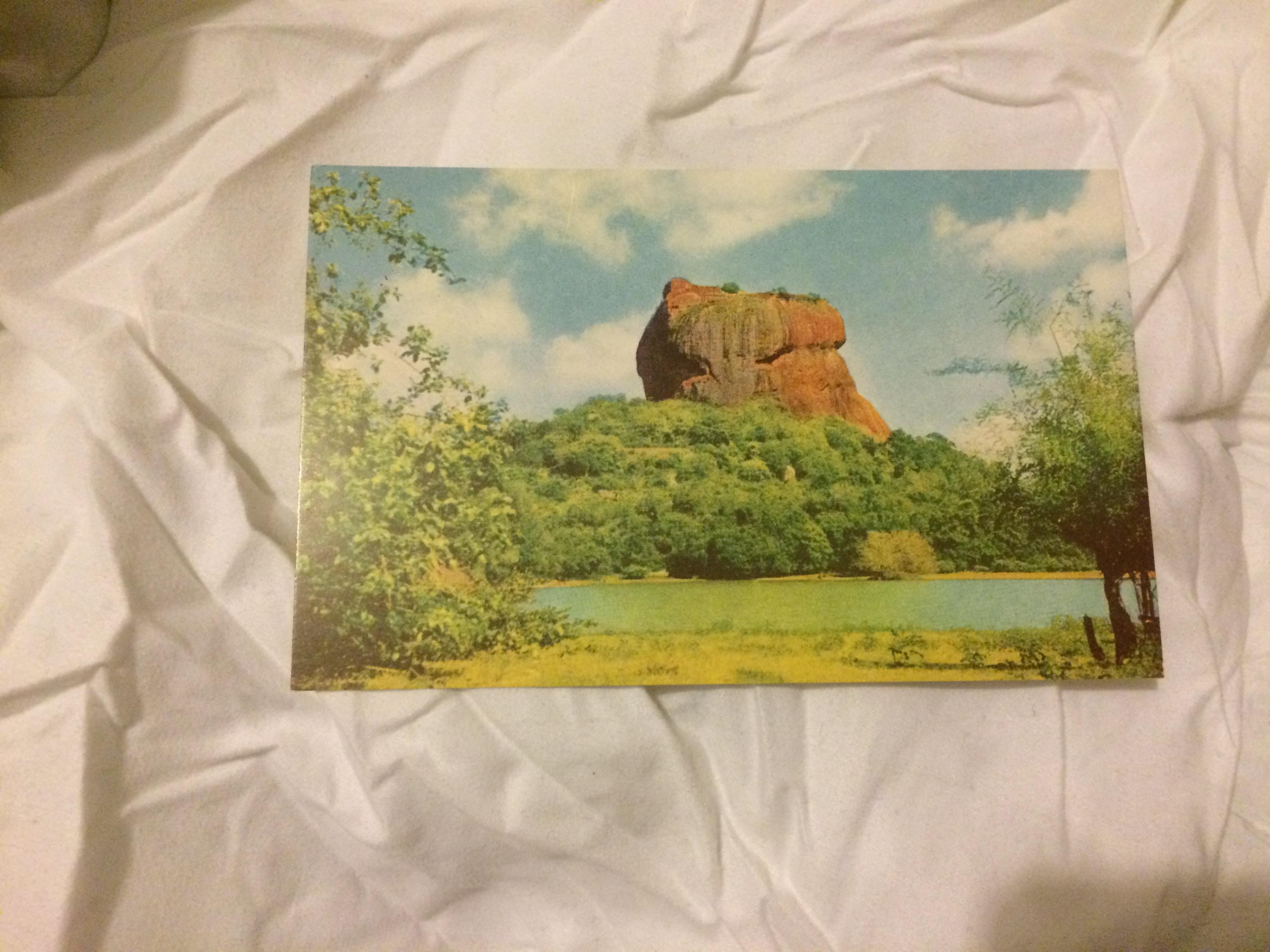 troc de troc carte postale sri lanka - rock fortress image 0