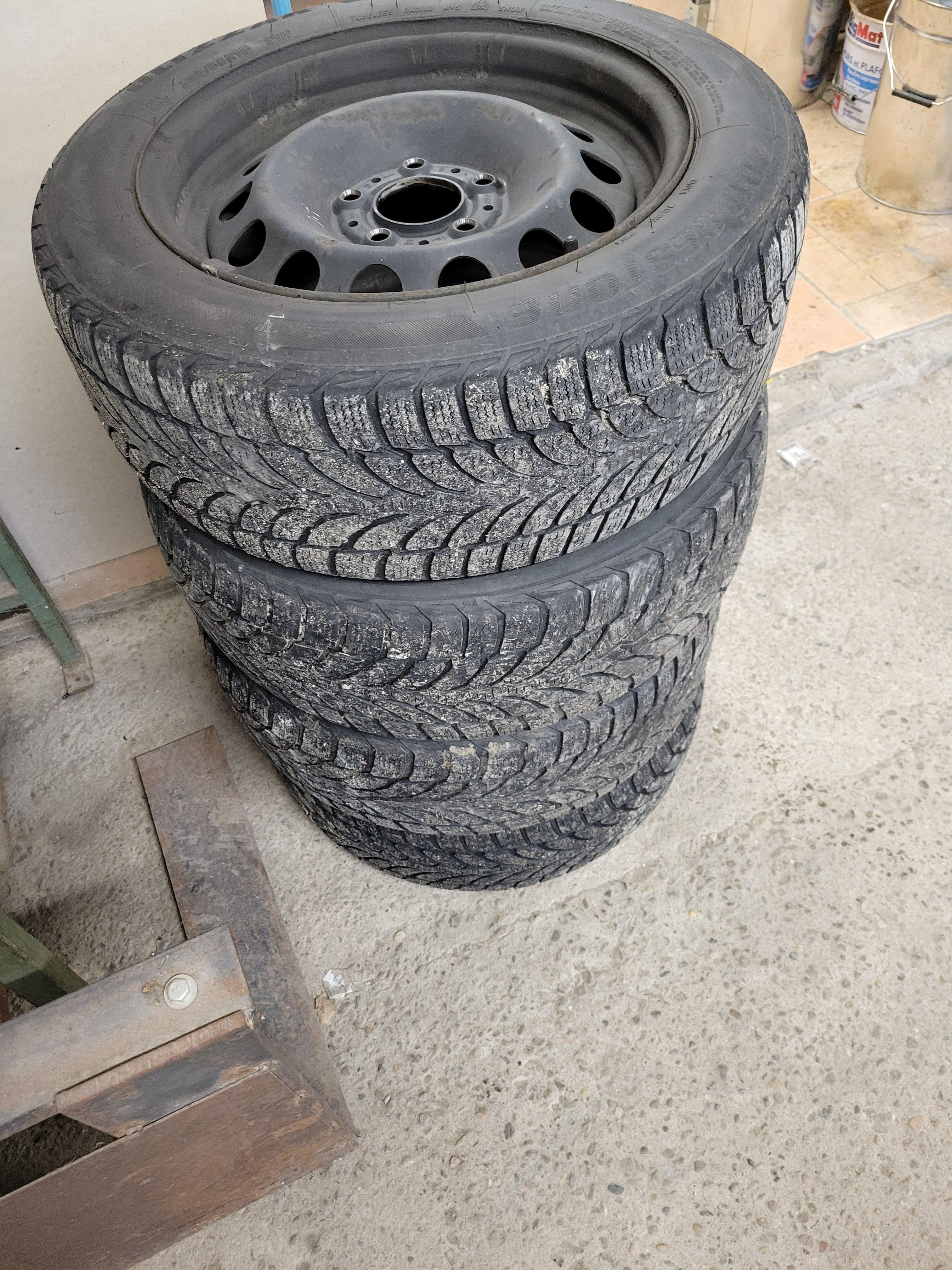 troc de troc 4 jantes tôles 16" bmw image 1