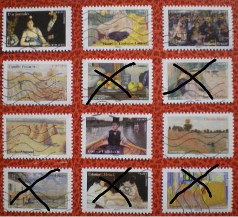 troc de troc rompu de série 150 ans impressionnisme 2024 - 7/12 image 0