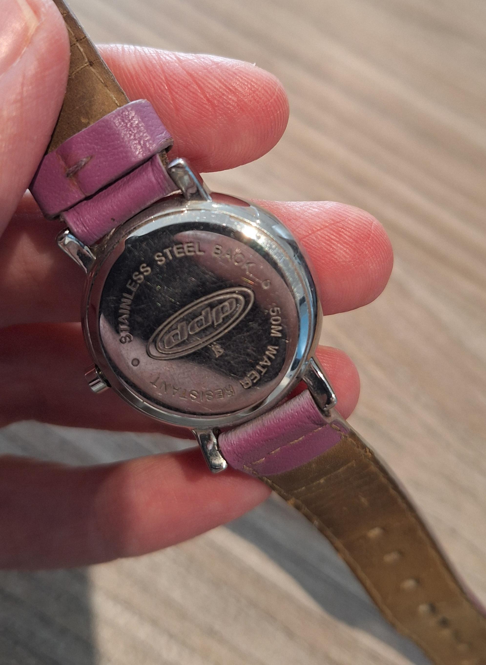 troc de troc montre ddp violette fille - années 80 image 1