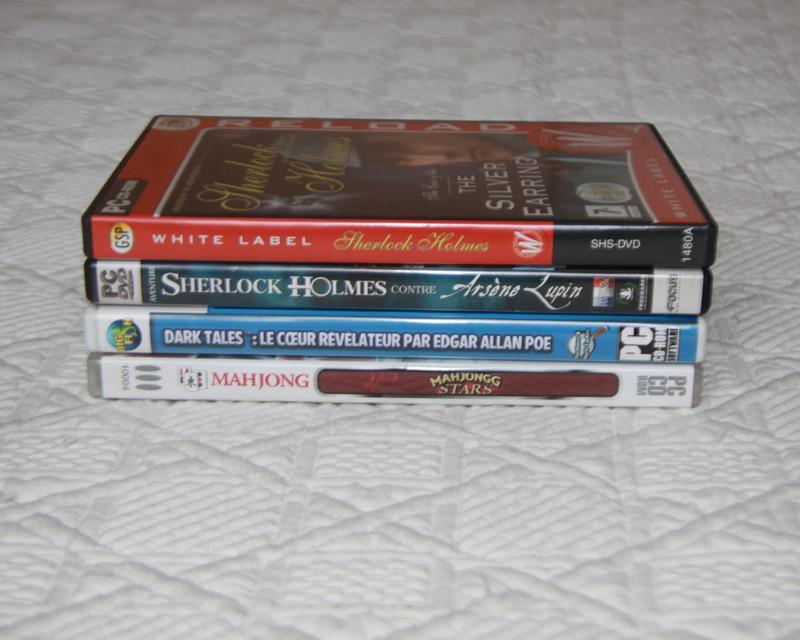 troc de troc lot de 4 jeux vidéos pc image 0