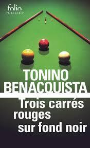 troc de troc livre - trois carres rouges sur fond noir poche t. benacquista image 0