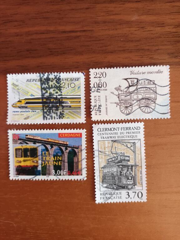 troc de troc timbres fr - lot "moyens de transport" image 0