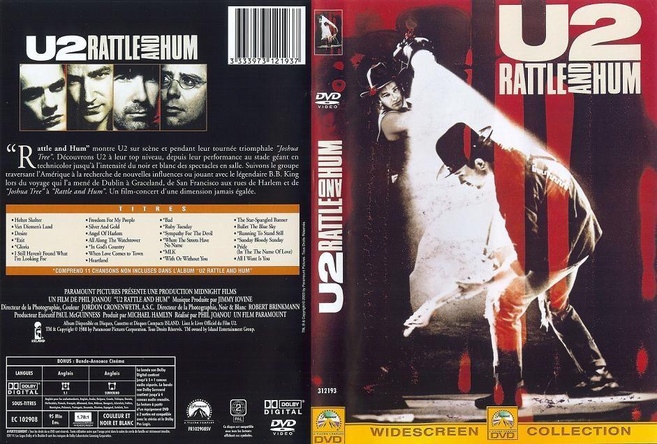 troc de troc dvd u2 « rattle and hum » (dvd zone 2 - widescreen collection) image 0