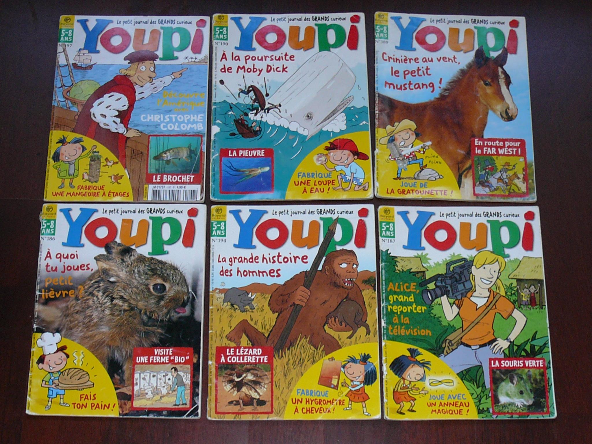 troc de troc lot magazines enfant youpi image 0