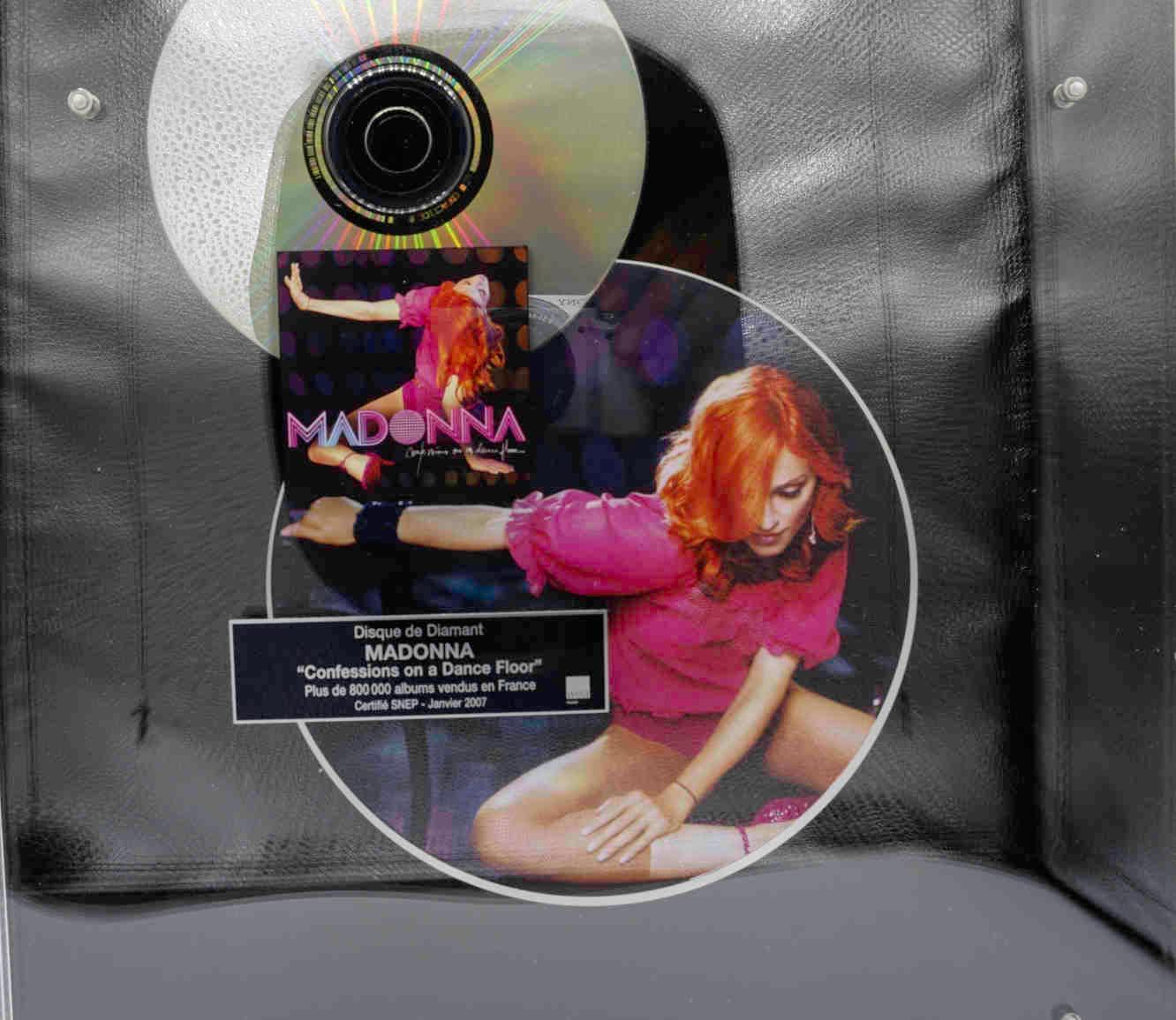 troc de troc disque de diamant madonna neuf collector  confessions on a dance image 0