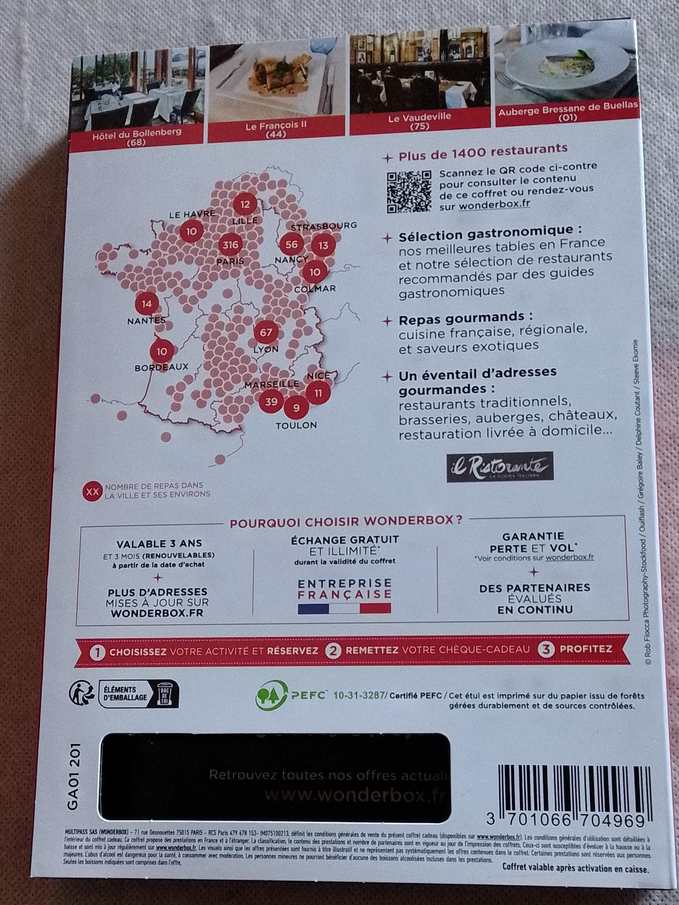 troc de troc coffret, cadeau, wonderbox, neuf image 1