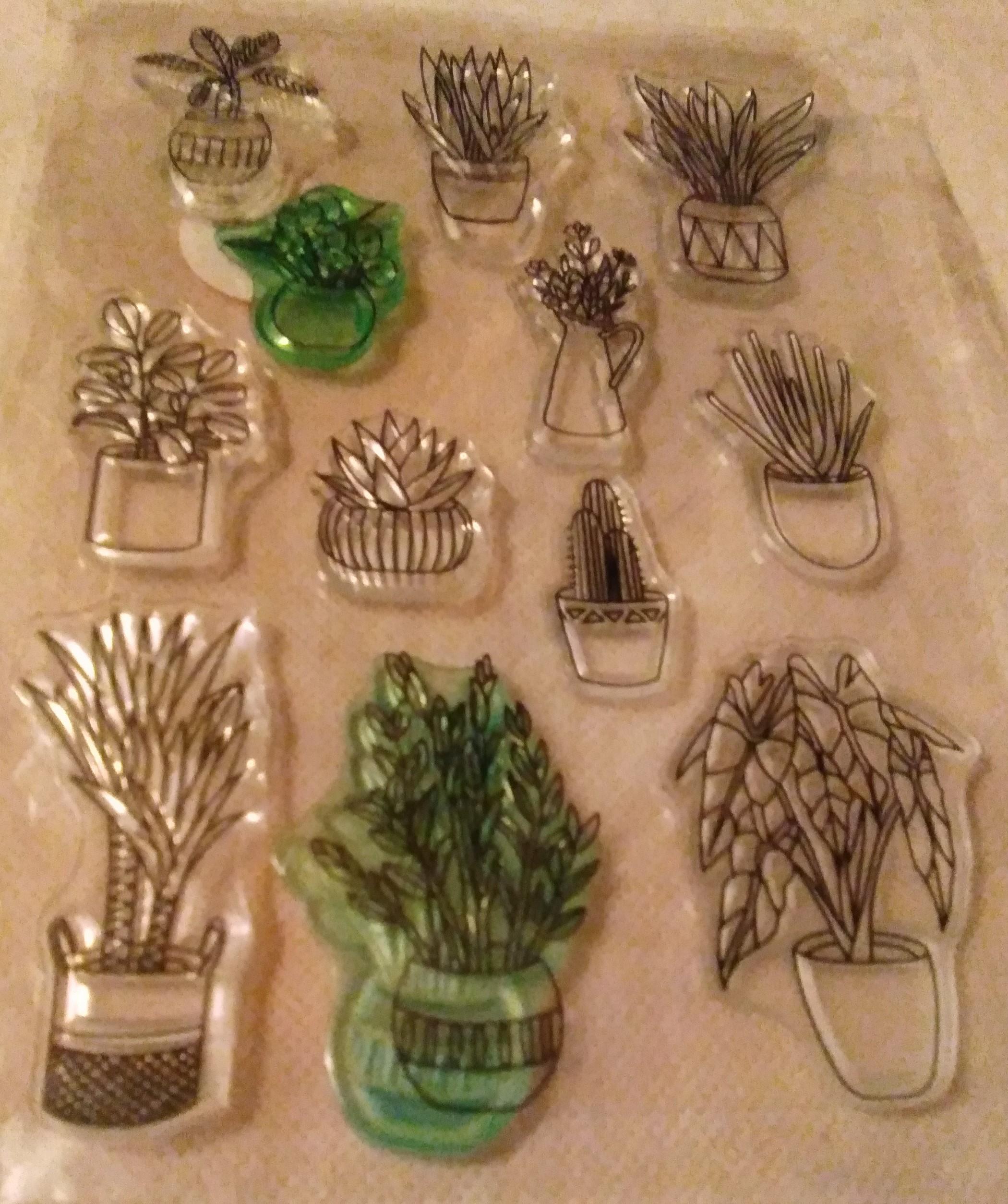 troc de troc lot tampons, loisirs créatifs, très bon état image 0